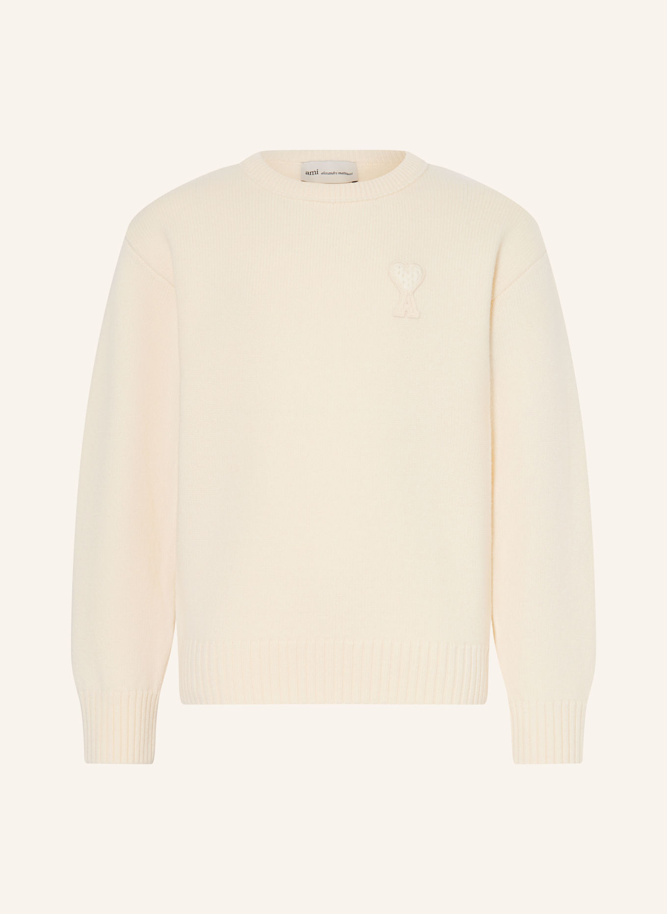 Ami Paris Pullover: CREME