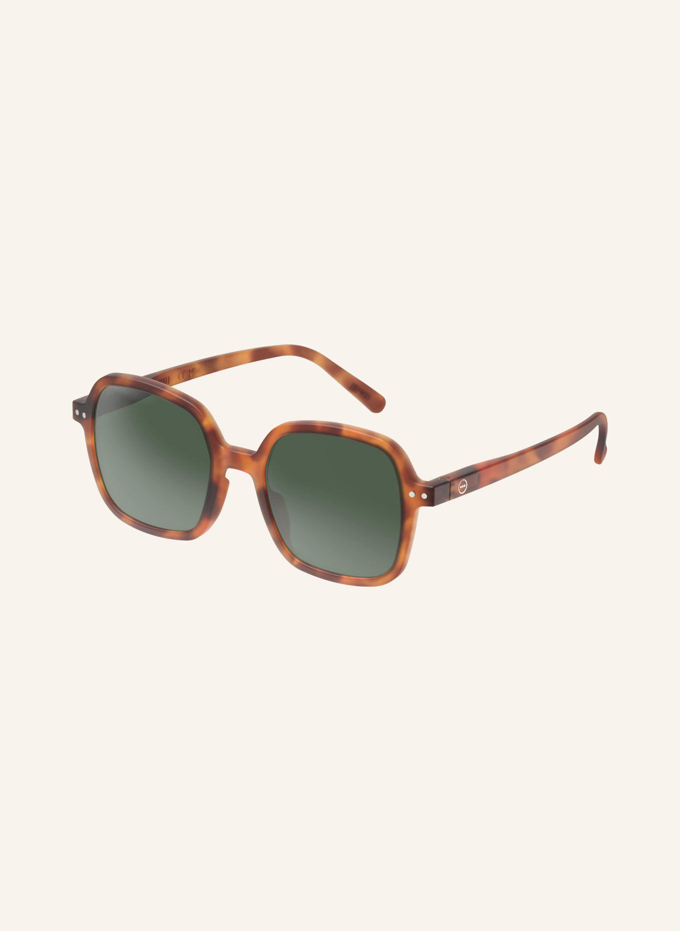 IZIPIZI Sonnenbrille #OFFICE: HAVANA/ GRÜN