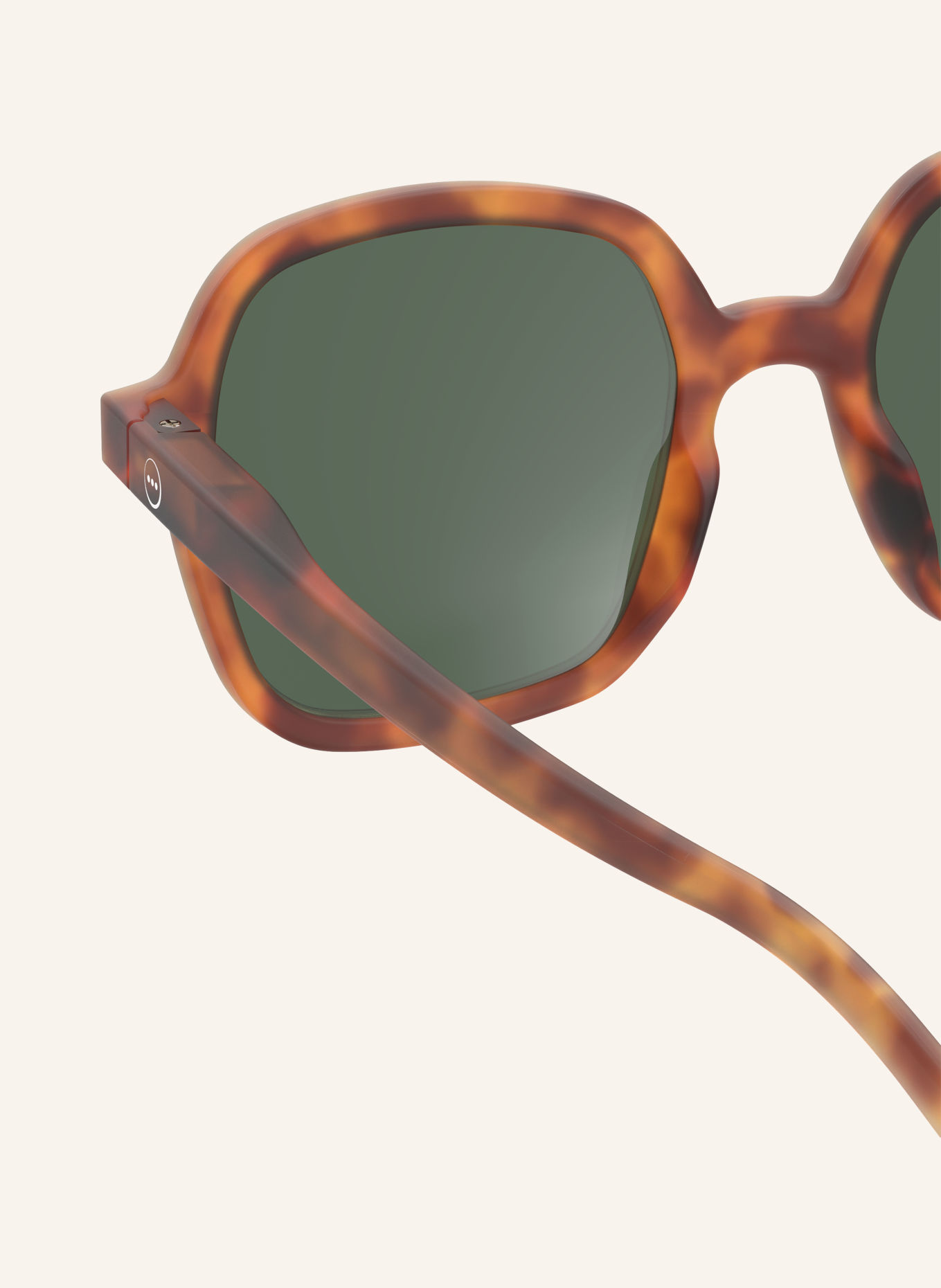 IZIPIZI Sonnenbrille #OFFICE: HAVANA/ GRÜN