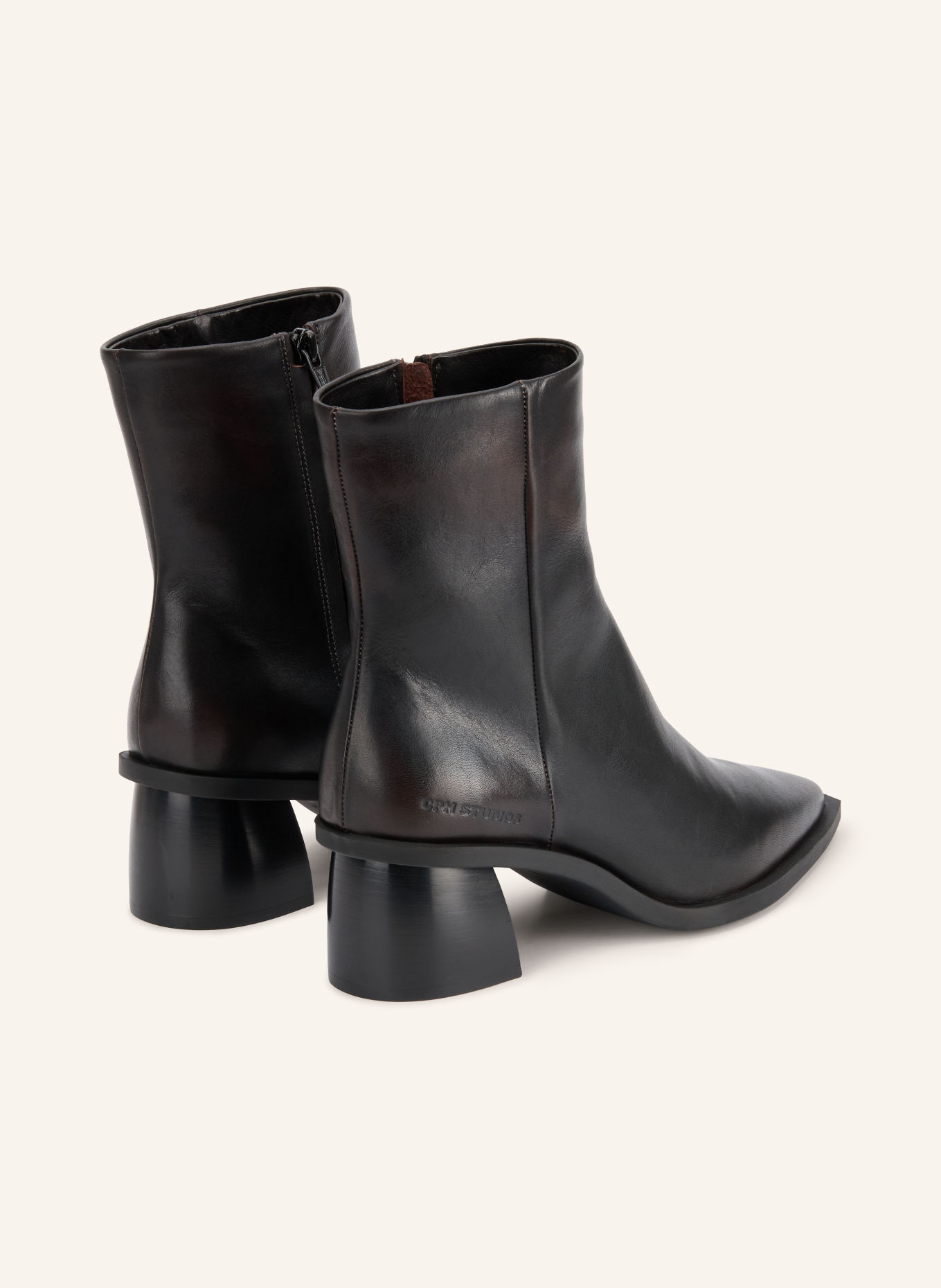 COPENHAGEN STUDIOS Bottines CPH425: MARRON FONCÉ