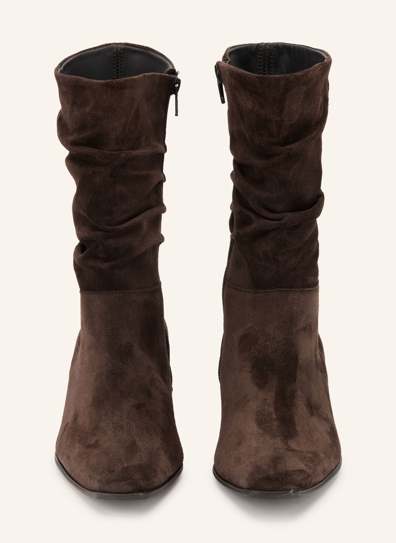 paul green Ankle boots: DARK BROWN