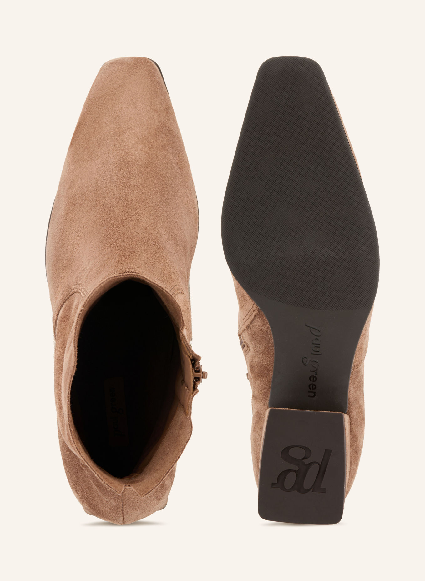 paul green Stiefeletten: HELLBRAUN