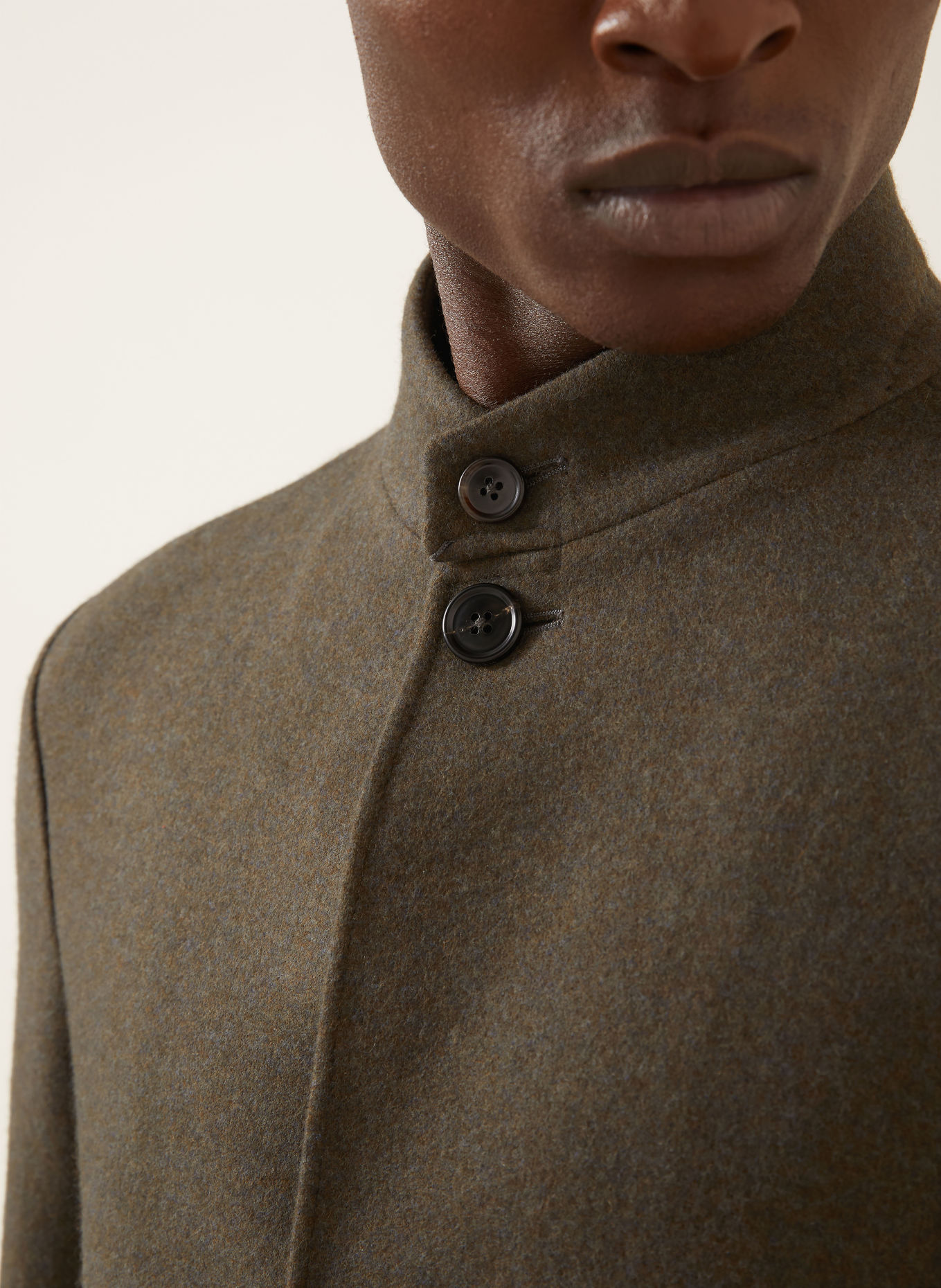 ZEGNA CONTE Jacket with Cashmere: KHAKI