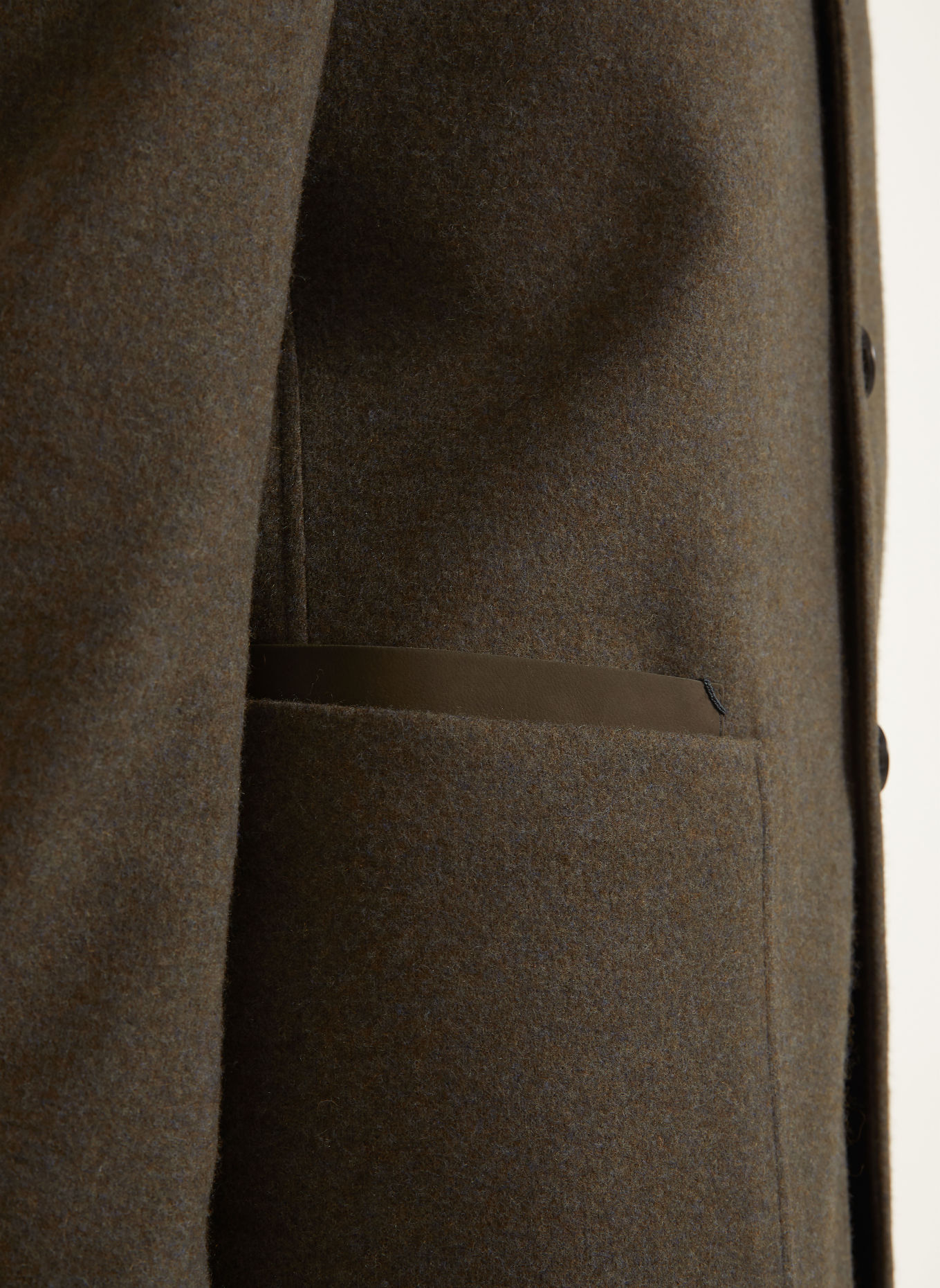ZEGNA CONTE Jacket with Cashmere: KHAKI