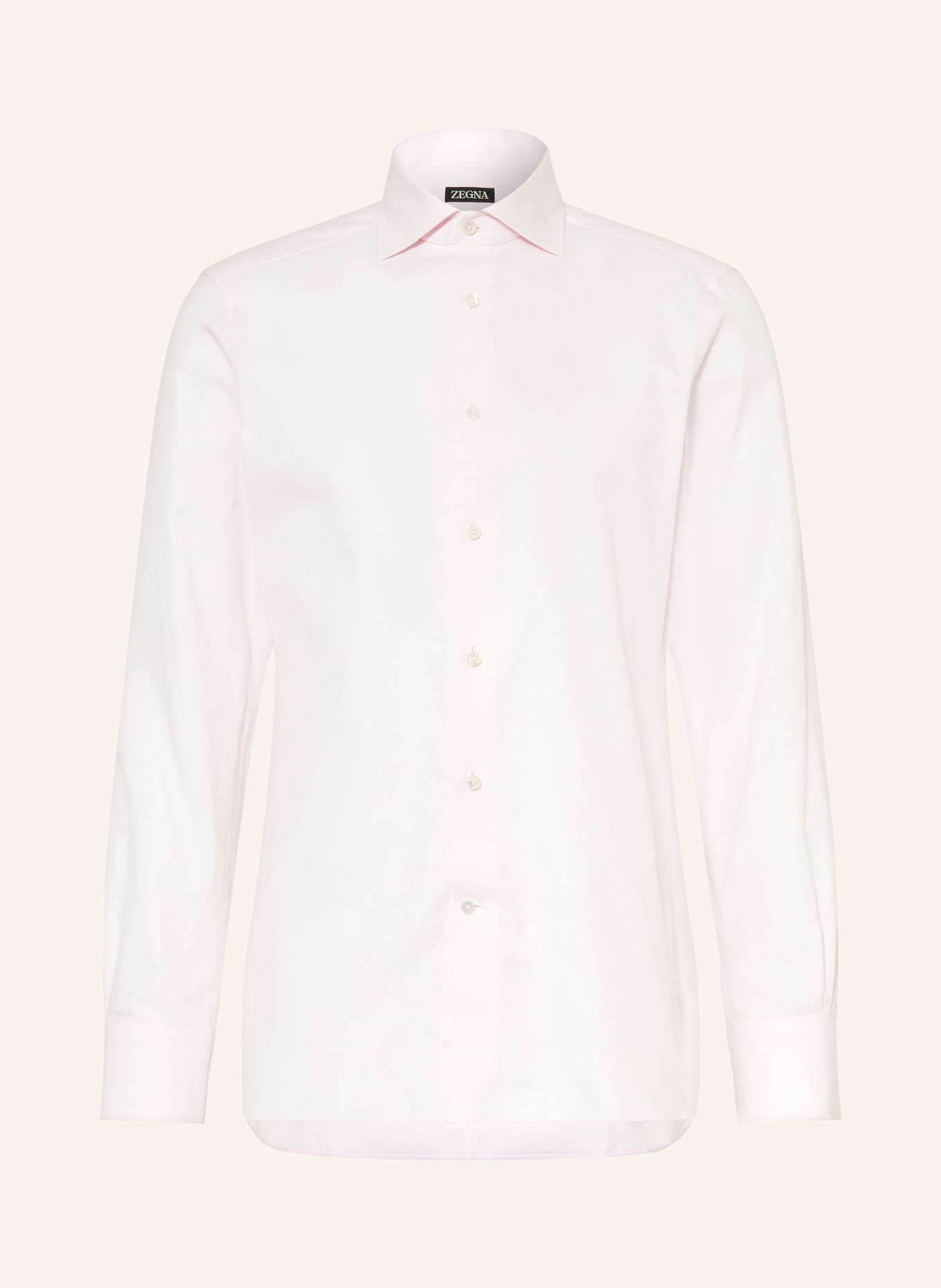 ZEGNA Hemd Regular Fit: HELLROSA