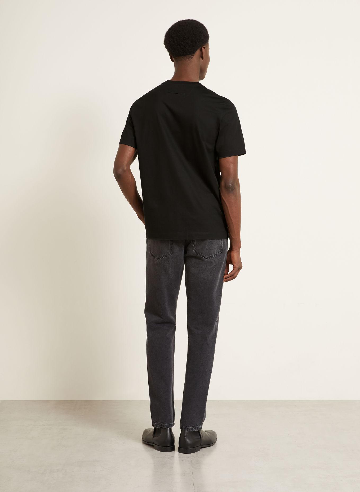 ZEGNA T-shirt: BLACK