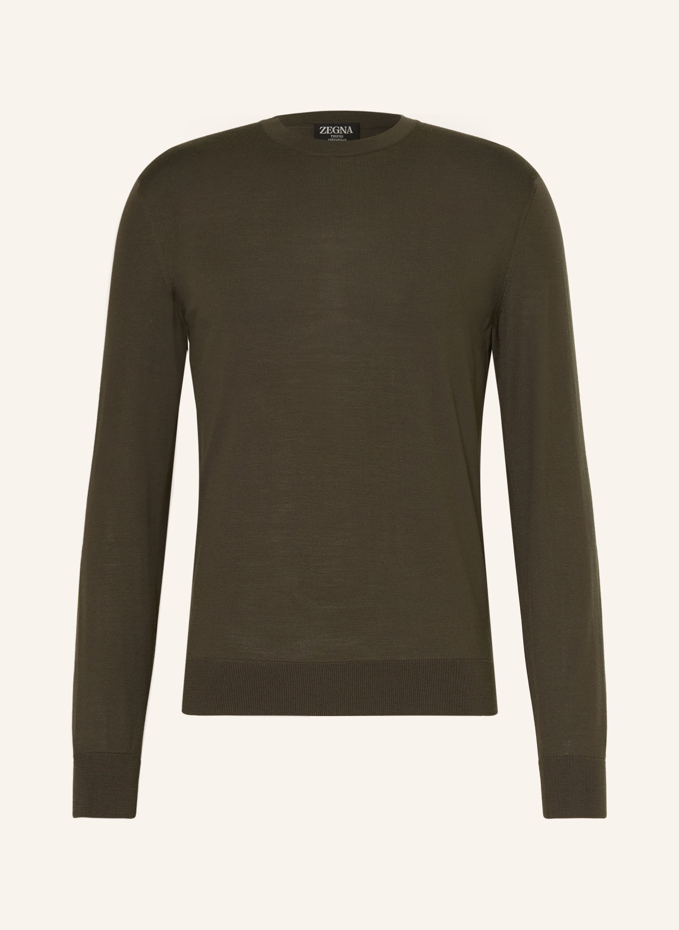 ZEGNA TROFEO Sweater: KHAKI