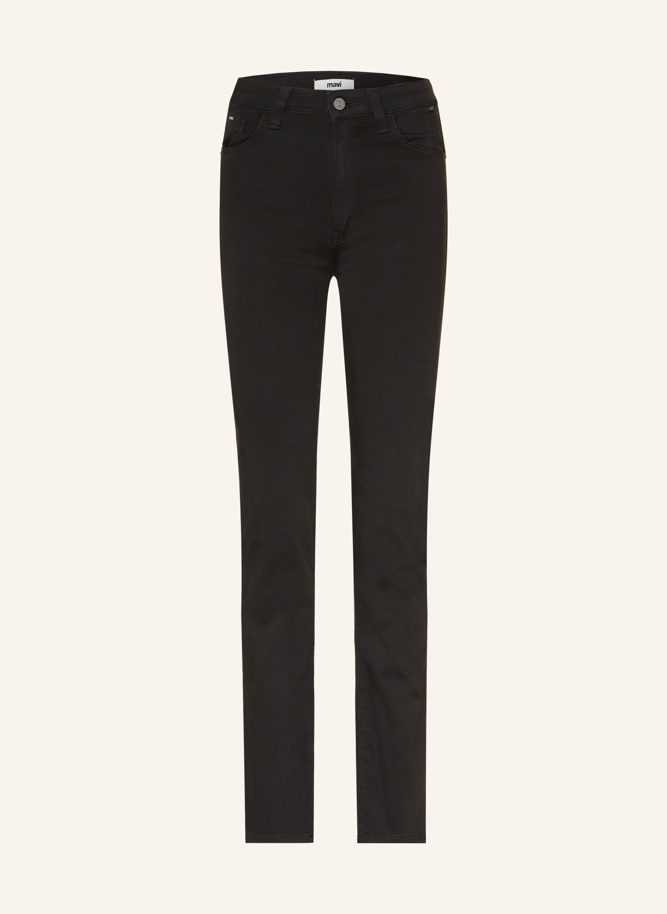 mavi Jeansy straight KENDRA: A6494 Double Black STR