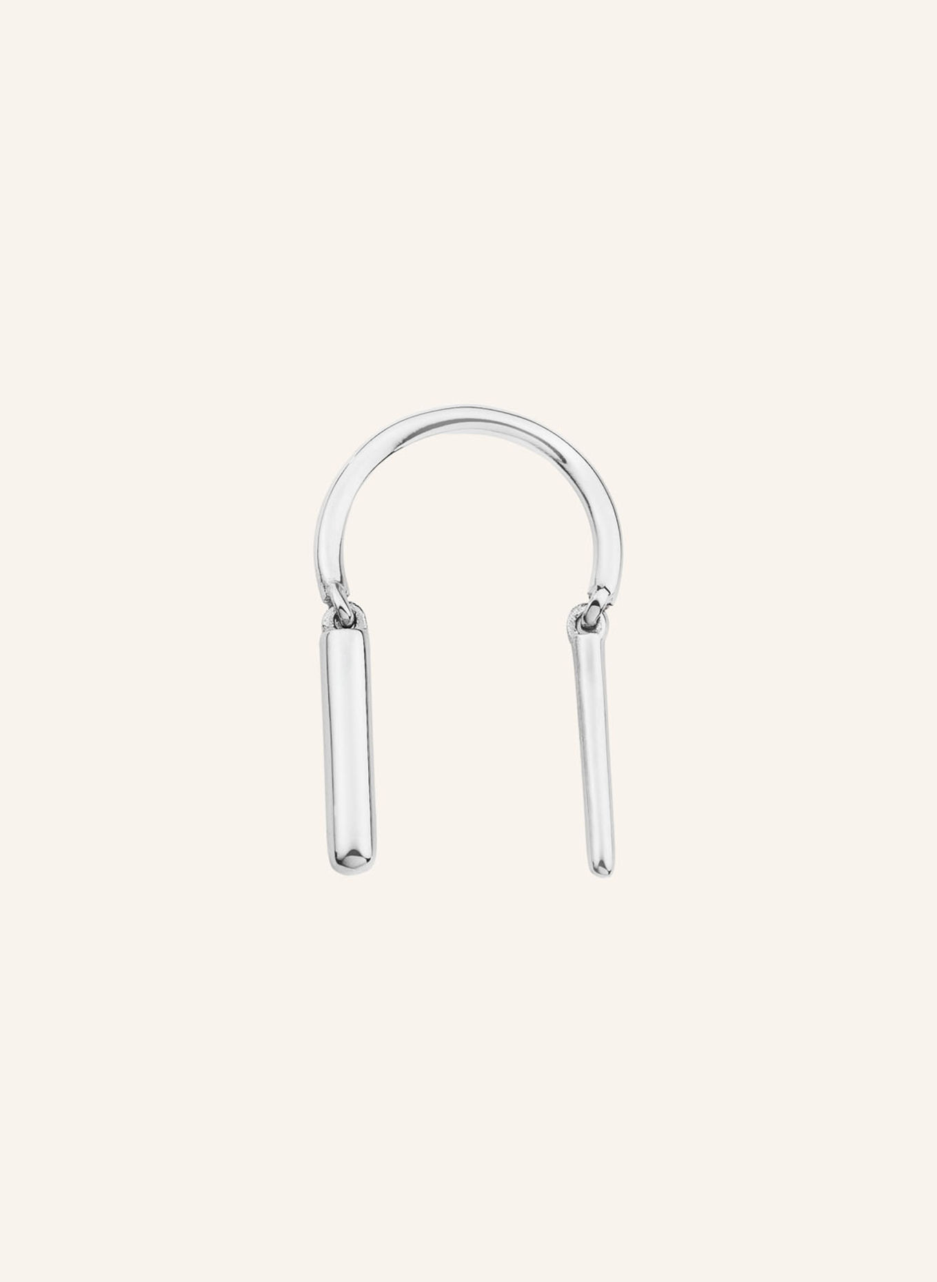 ariane ernst Boucle d'oreille LET LOOSE EARRING 750 N° 1: ARGENT
