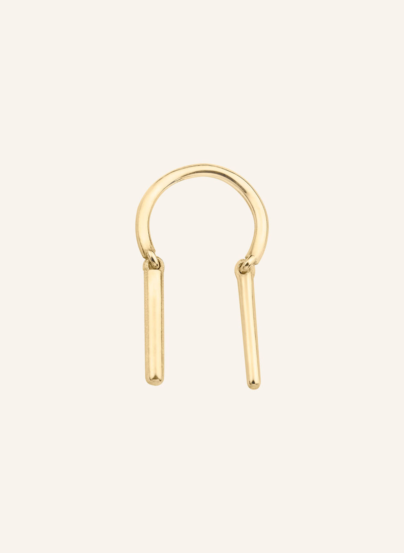 ariane ernst Boucle d'oreille LET LOOSE EARRING NO.1: OR