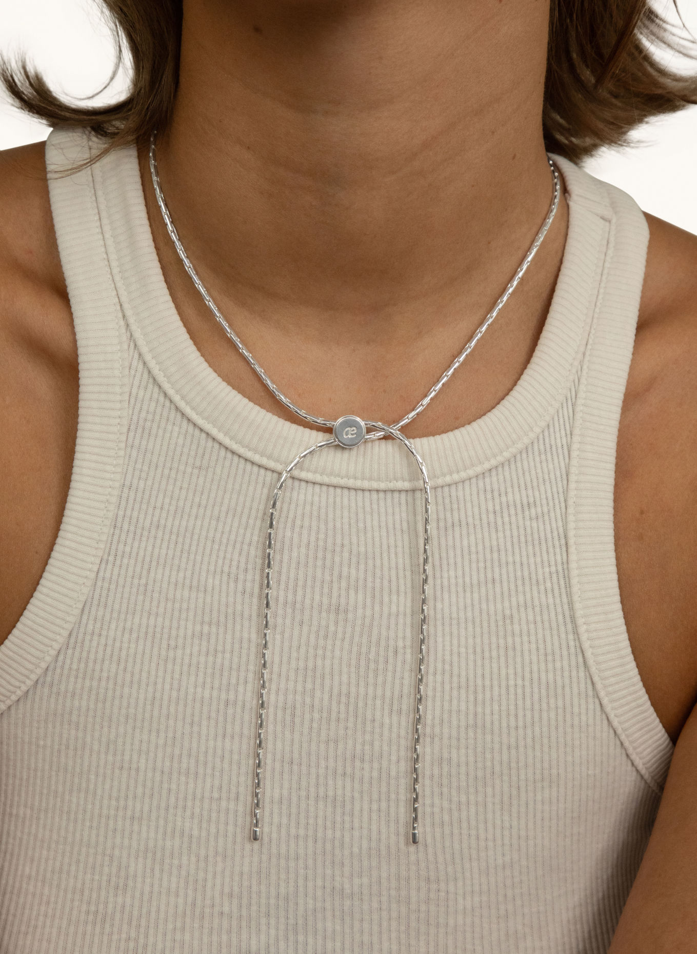 ariane ernst Halskette MODERN WESTERN BOLD CHAIN: SILBER