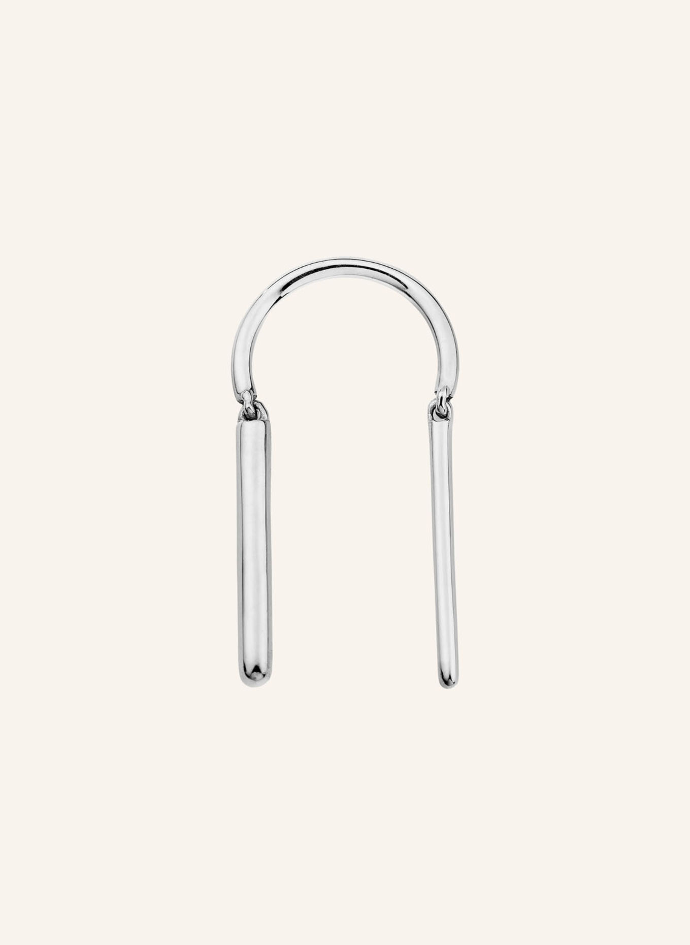 ariane ernst Boucle d'oreille LET LOOSE EARRING 750 N° 2: ARGENT