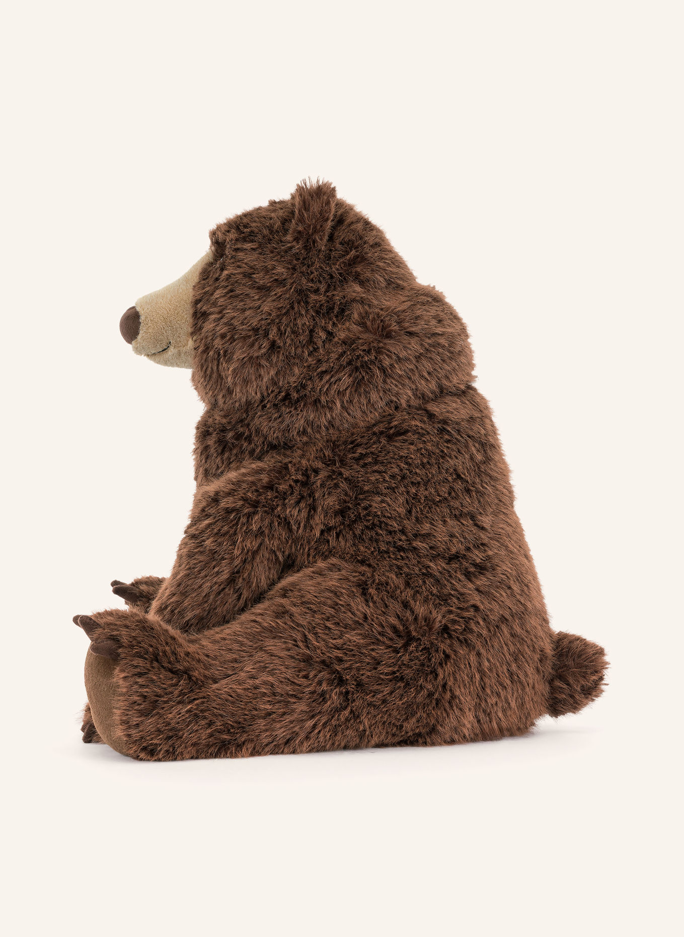 Jellycat Plyslegetøj BIZZLESTOMP BEAR: MØRKEBRUN