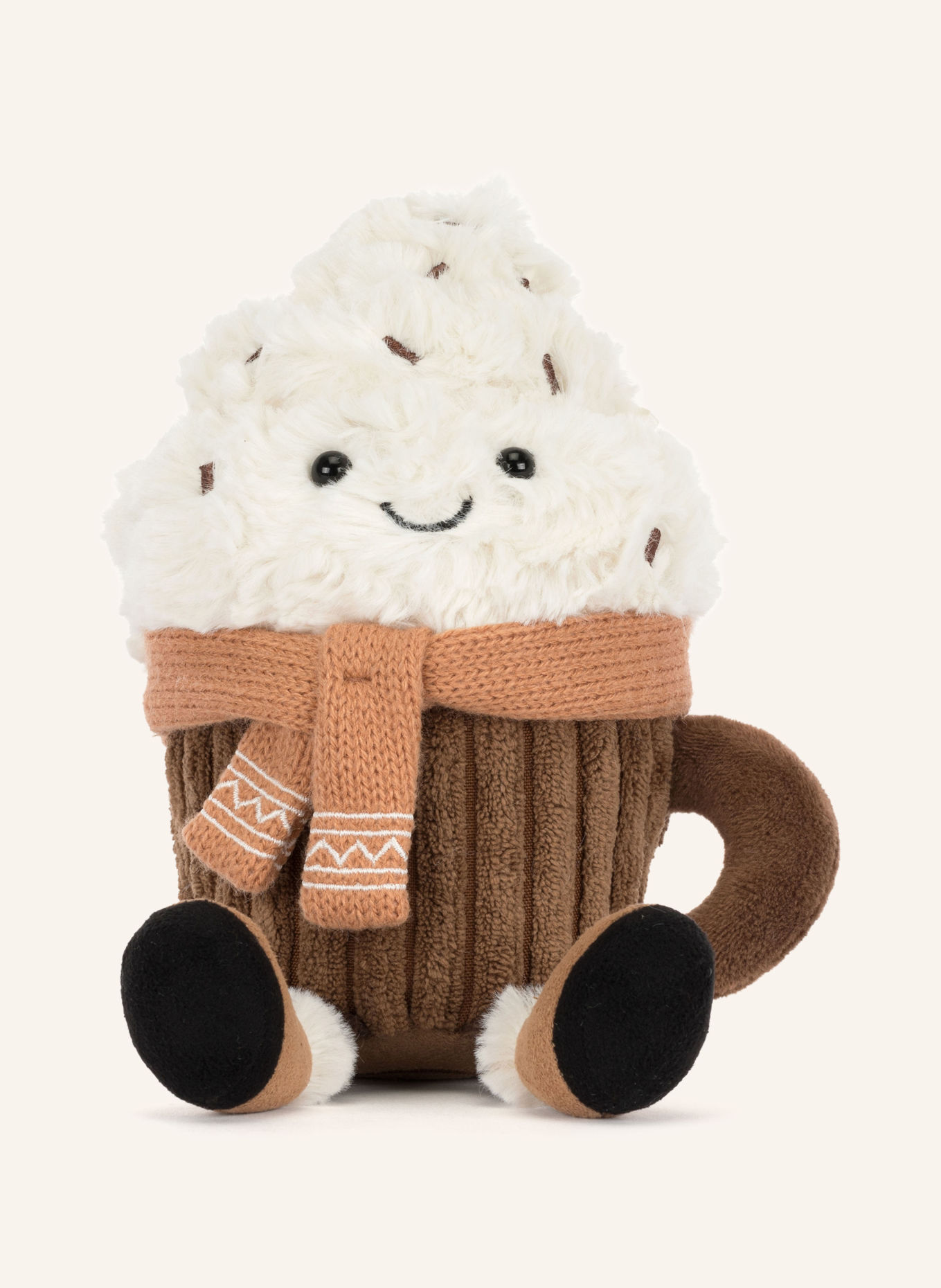 Jellycat Plüsch-Spielzeug AMUSEABLES HOT CHOCOLATE: BRAUN / CREME / SCHWARZ