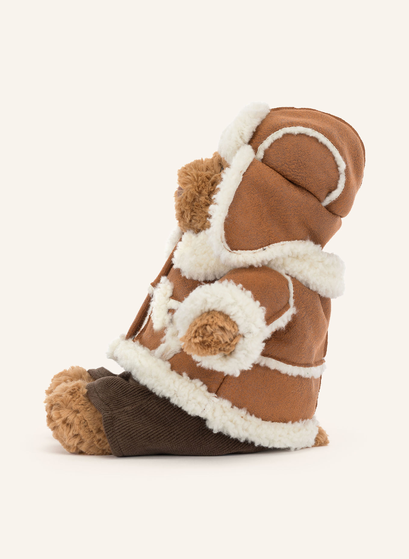 Jellycat Plüsch-Spielzeug BARTHOLOMEW BEAR ALPINE OUTFIT: BRAUN / CAMEL / COGNAC