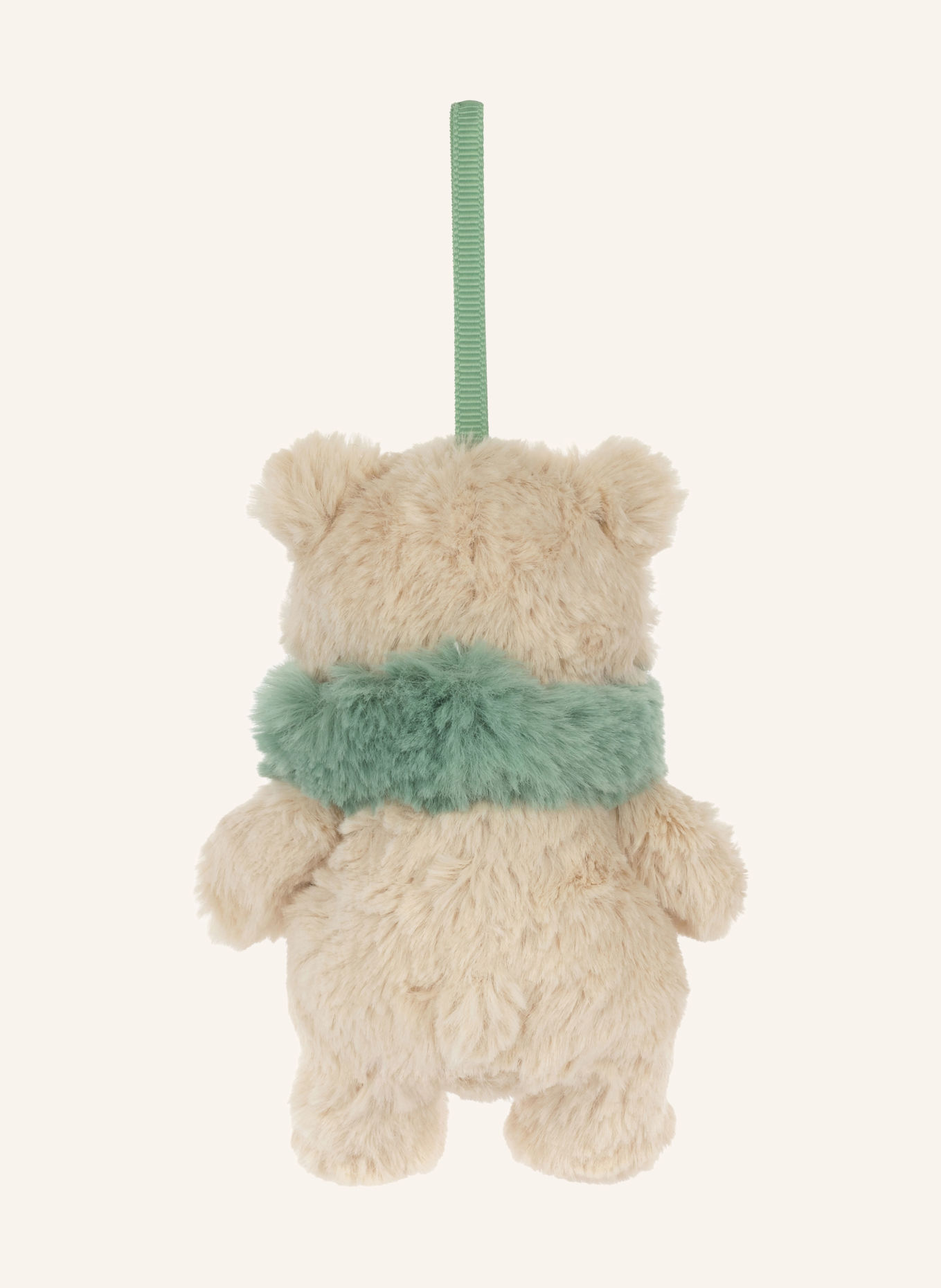 Jellycat Dekoanhänger BARTHOLOMEW BEAR JR. WINTER WARMER: HELLBRAUN / HELLGRÜN