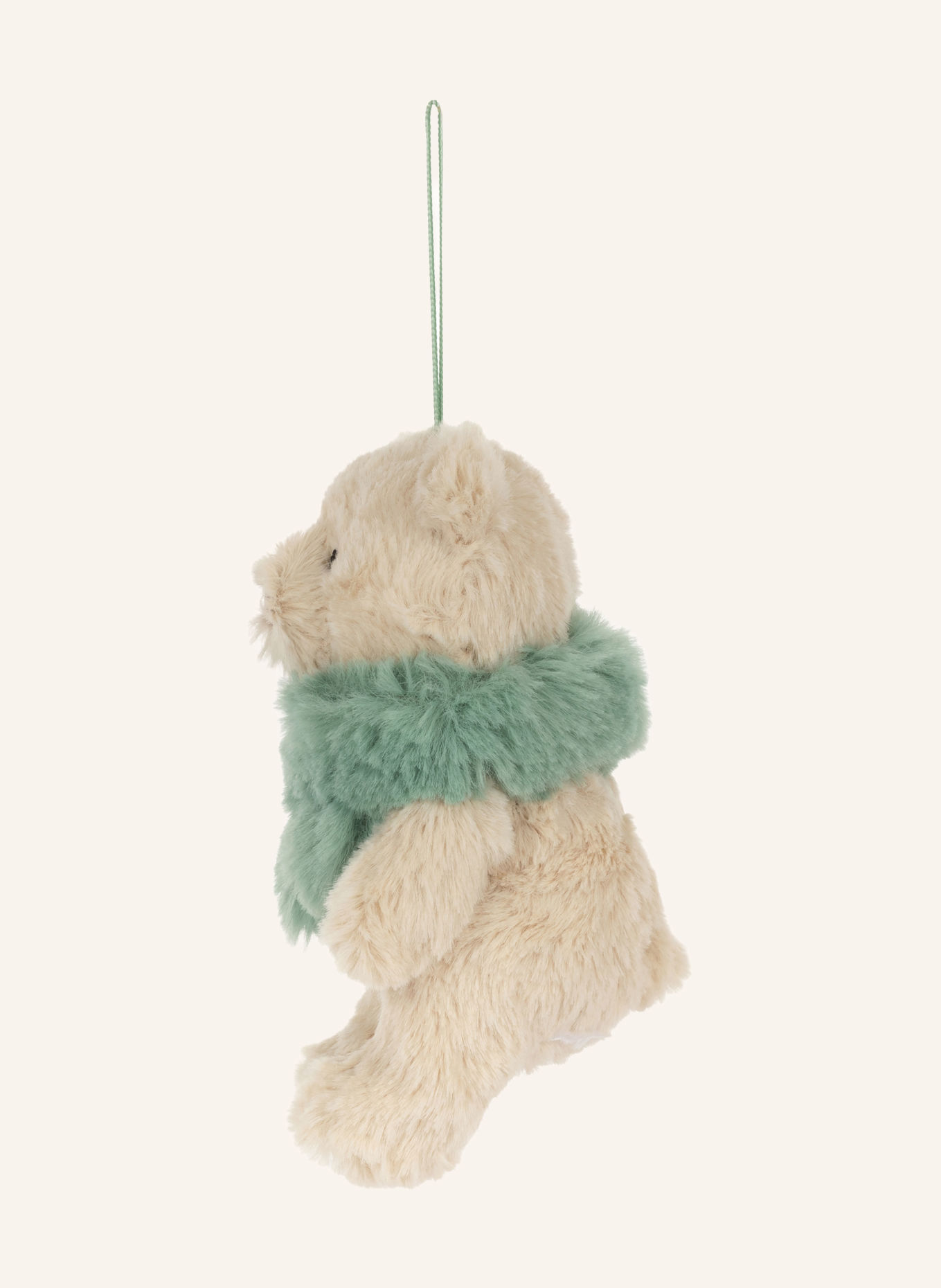 Jellycat Dekoanhänger BARTHOLOMEW BEAR JR. WINTER WARMER: HELLBRAUN / HELLGRÜN