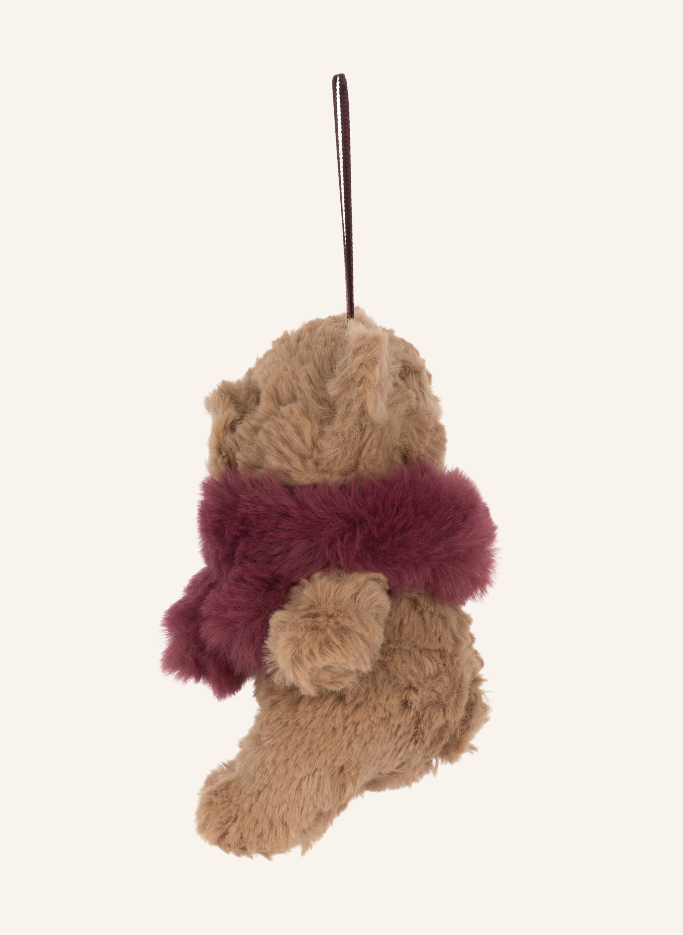 Jellycat Dekoanhänger BARTHOLOMEW BEAR WINTER WARMER: BEIGE / FUCHSIA