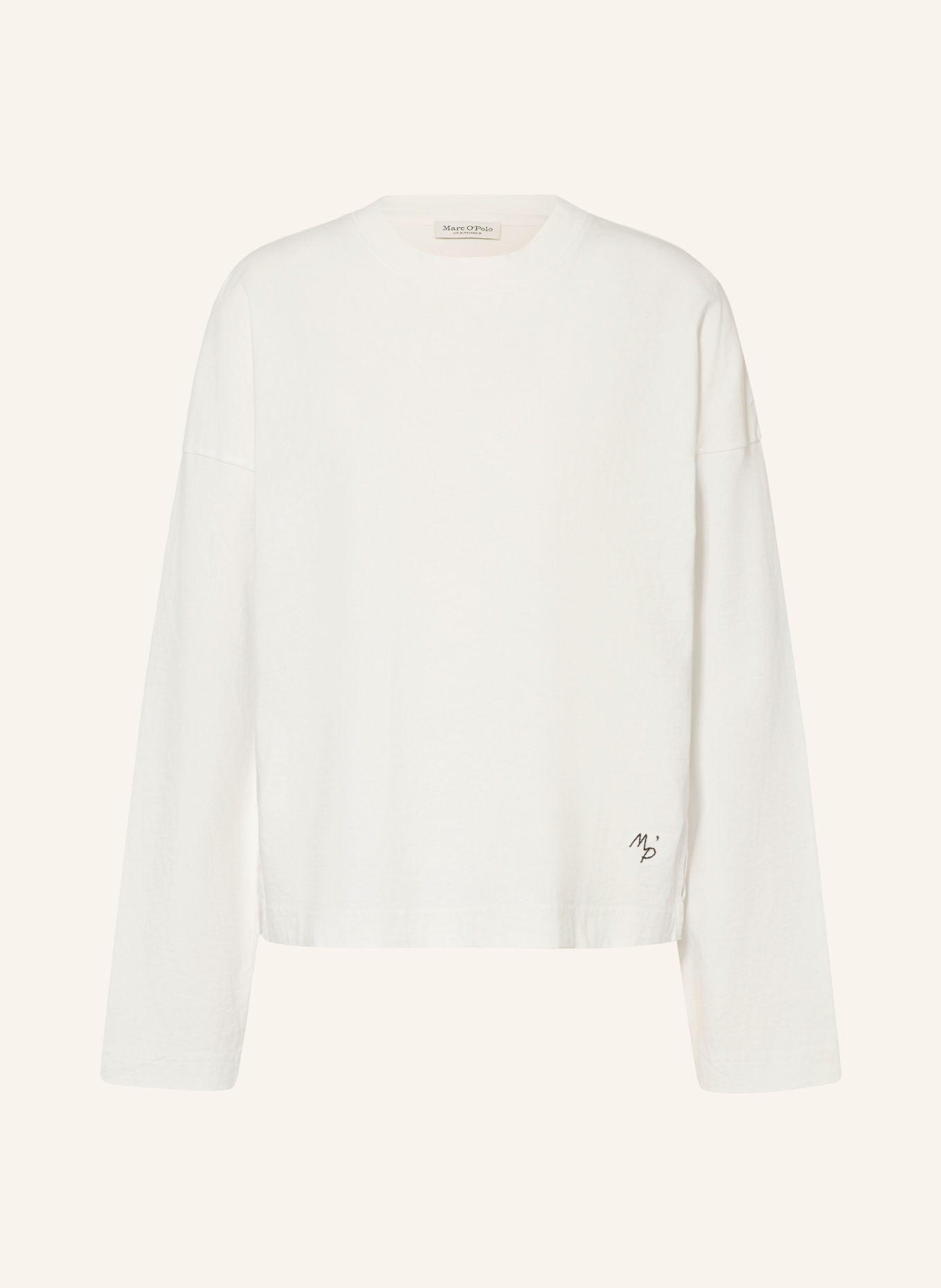 Marc O'Polo Longsleeve: WEISS