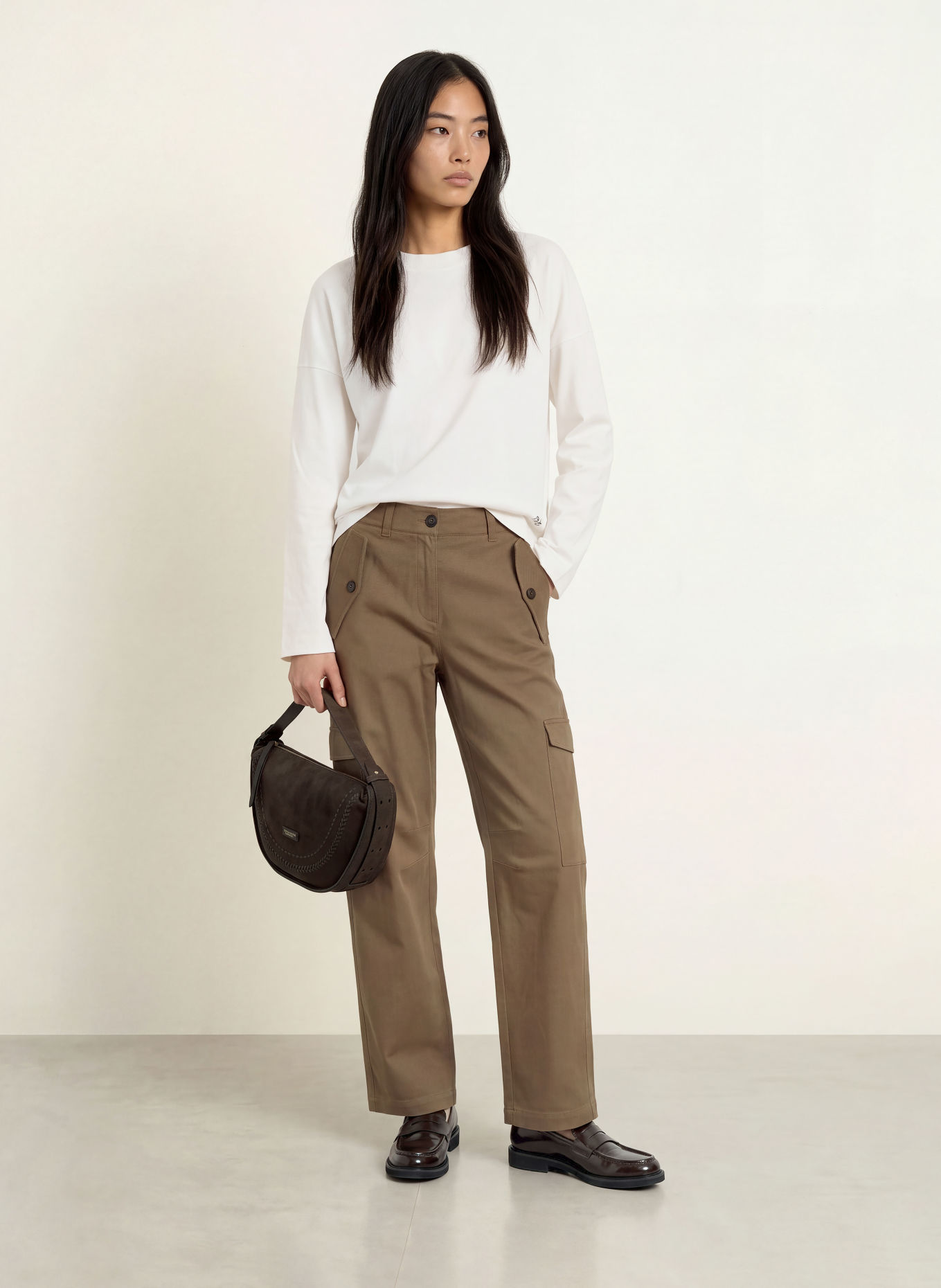 Marc O'Polo Longsleeve: WEISS