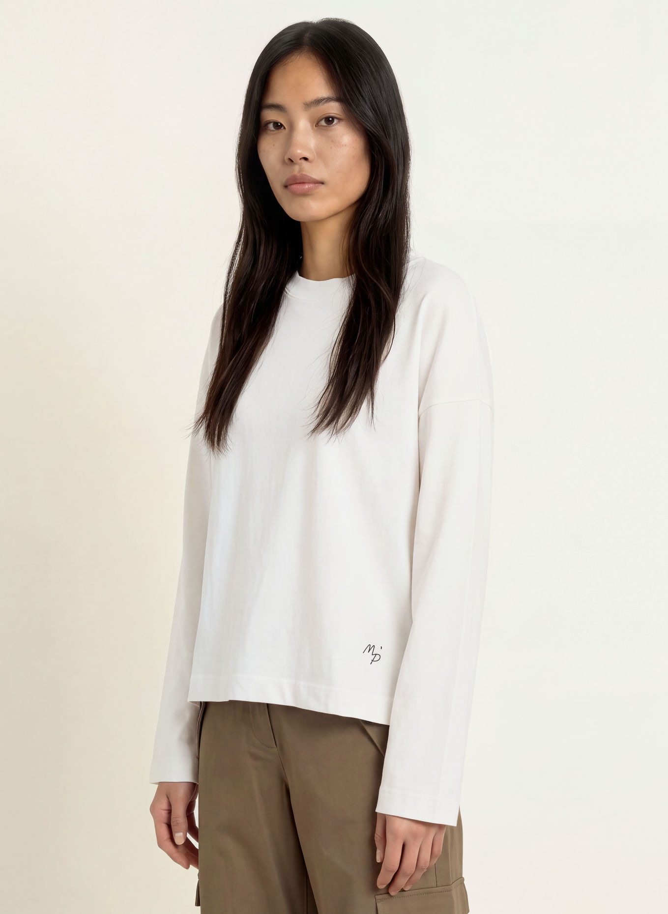 Marc O'Polo Longsleeve: WEISS