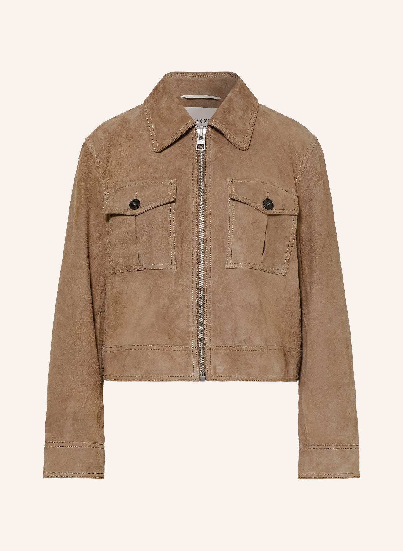 Marc O'Polo Lederjacke: HELLBRAUN