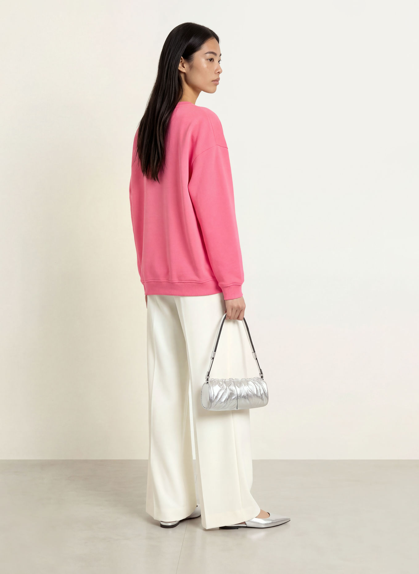 miss goodlife Sweatshirt à paillettes: ROSE FUCHSIA / ROUGE FONCÉ / BLEU CLAIR