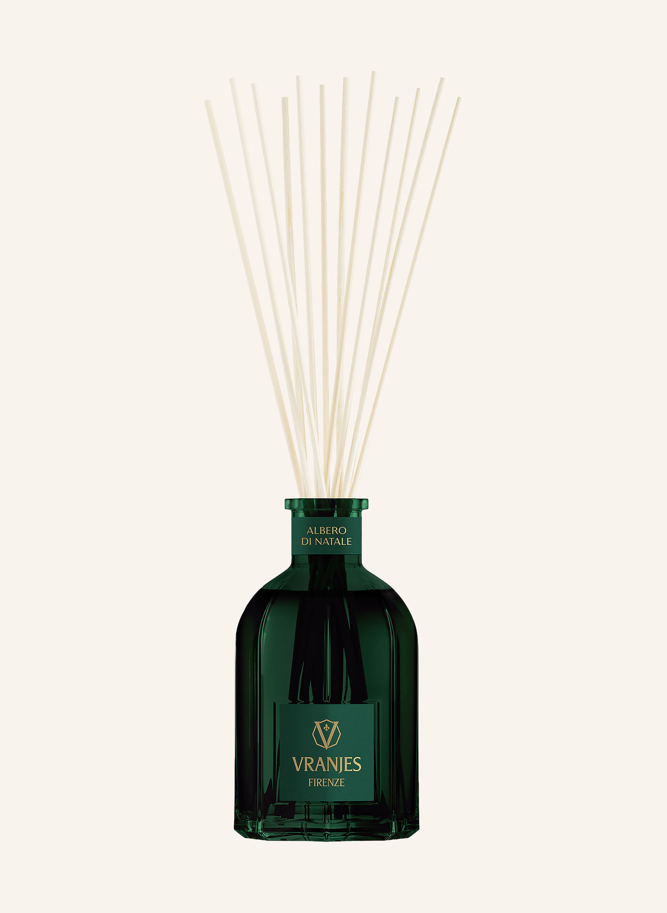 Dr. Vranjes Parfum de cameră ALBERO DI NATALE: VERDE ÎNCHIS / AUR / ALB