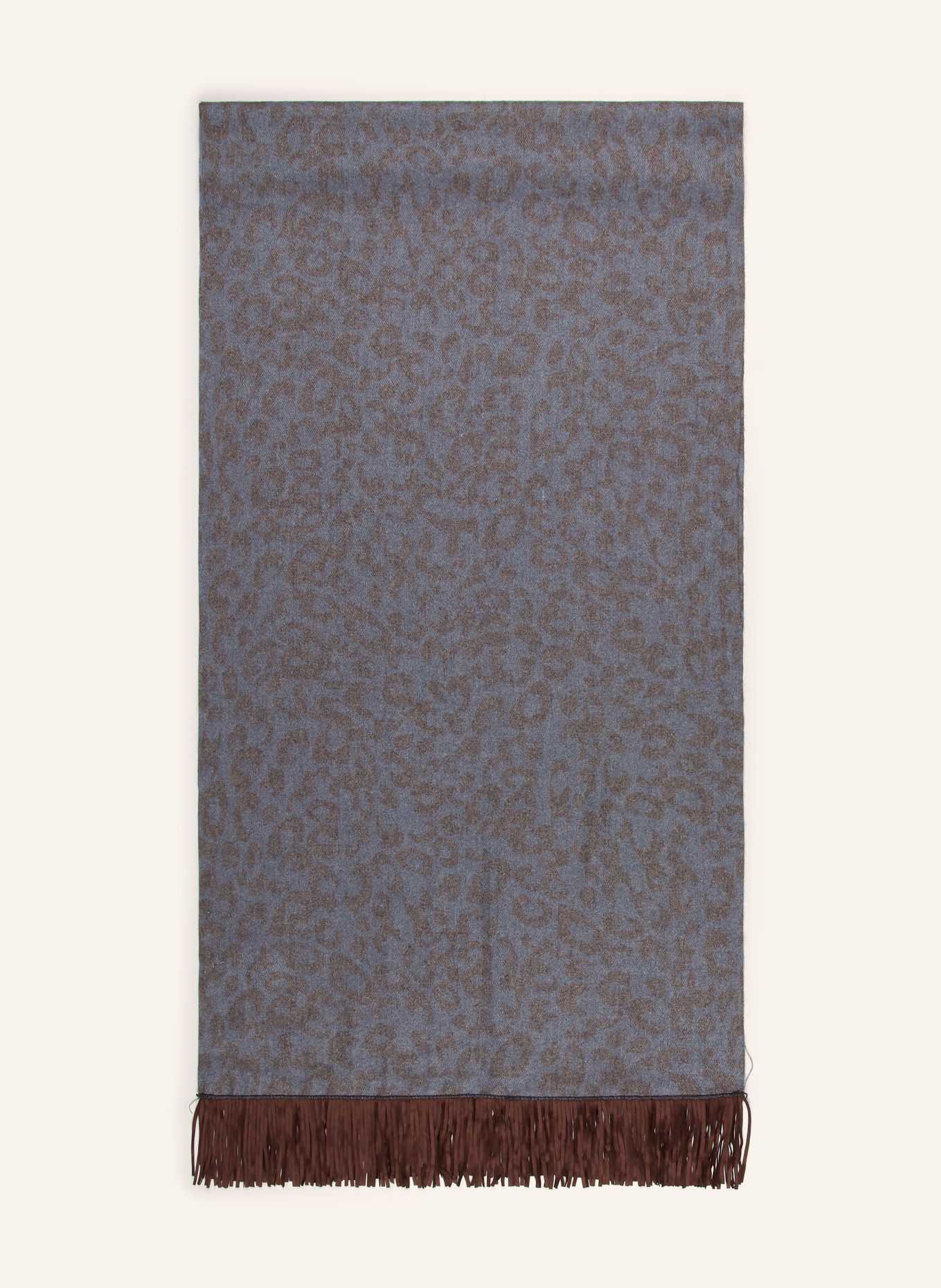 CODELLO Scarves: BLUE / DARK BROWN