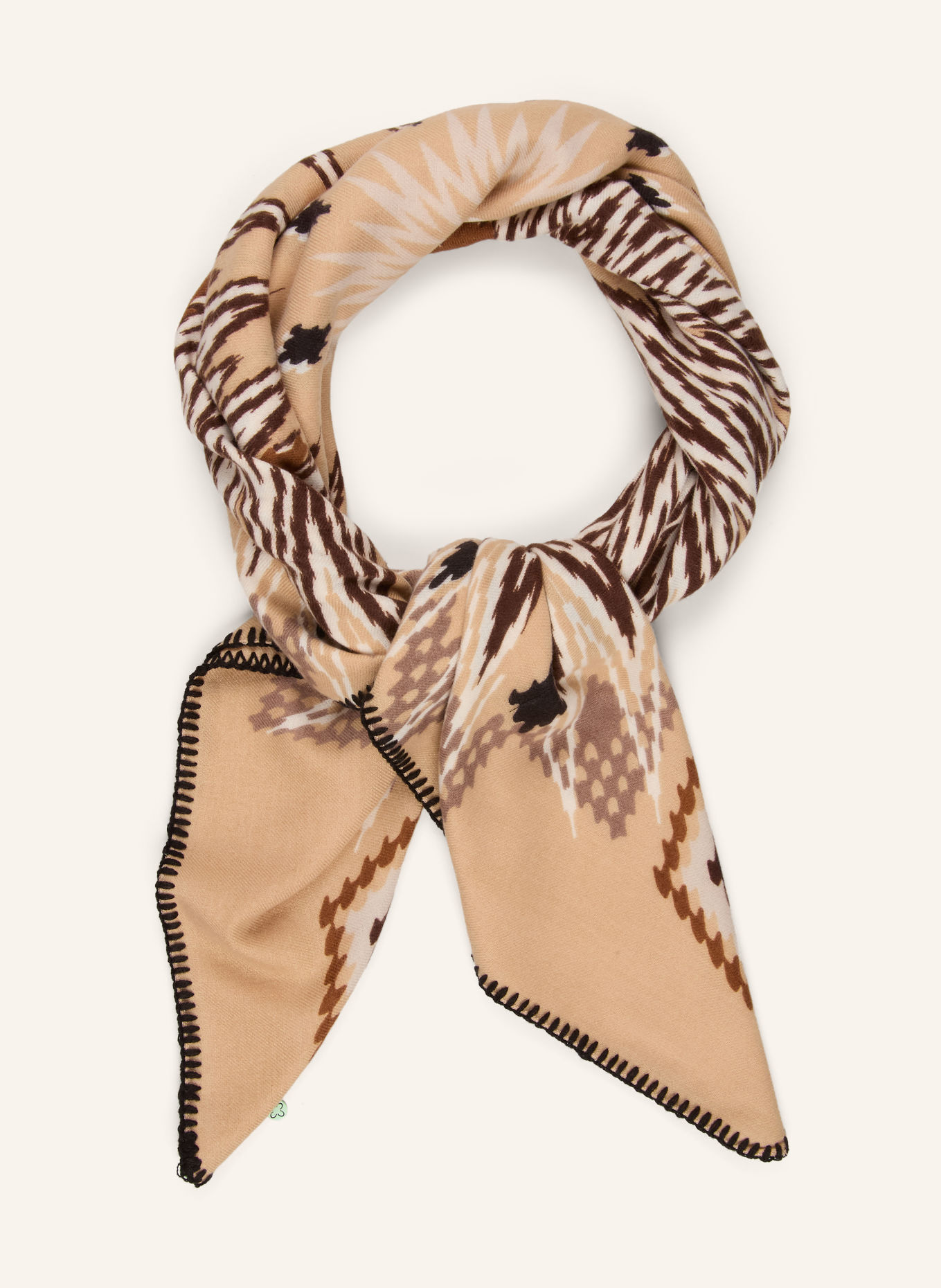 CODELLO Tuch: CAMEL / DUNKELBRAUN / BRAUN