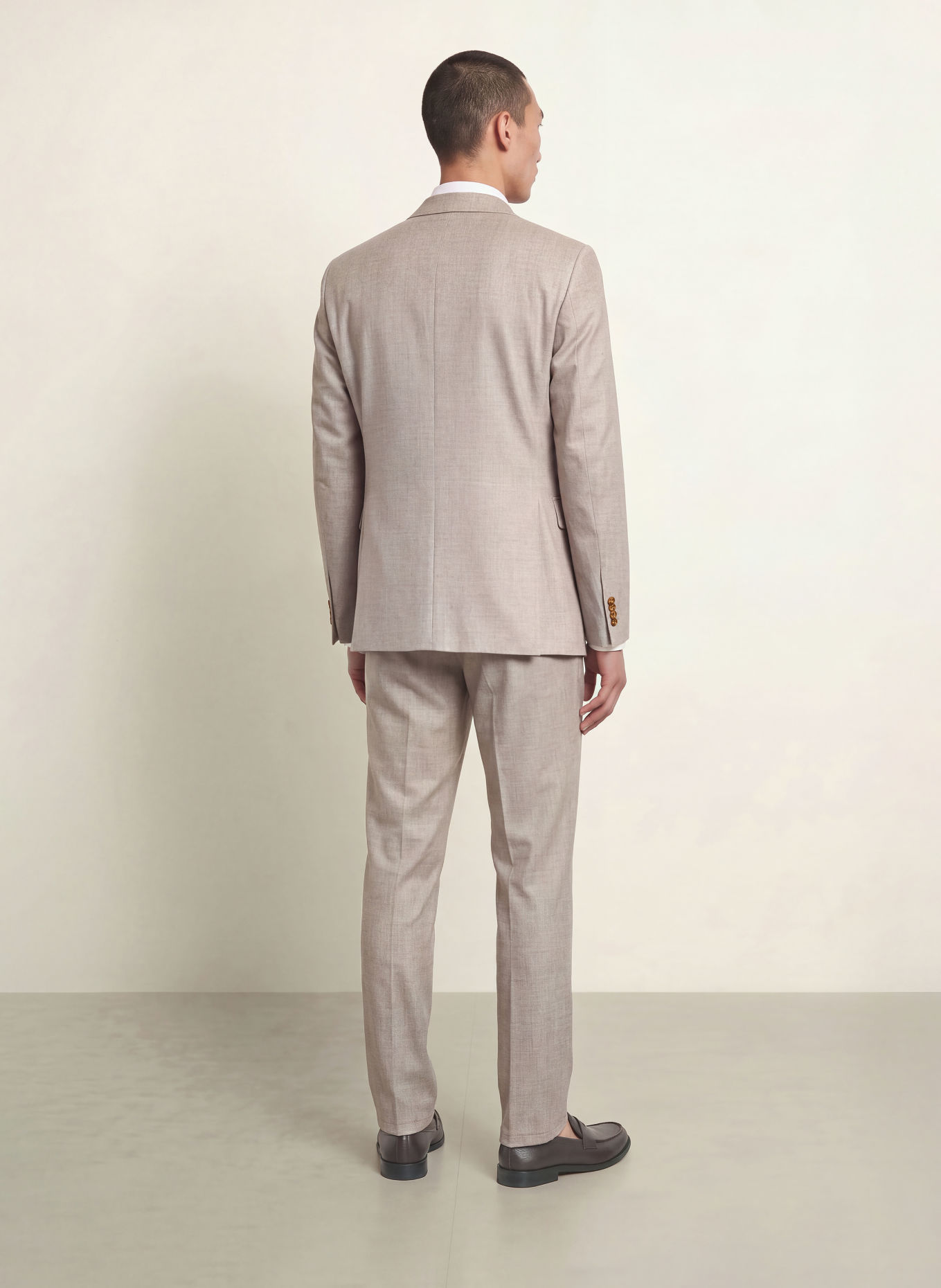 CG - CLUB of GENTS Sacou de costum CG COLVIN Slim Fit din jersey: 22 BEIGE