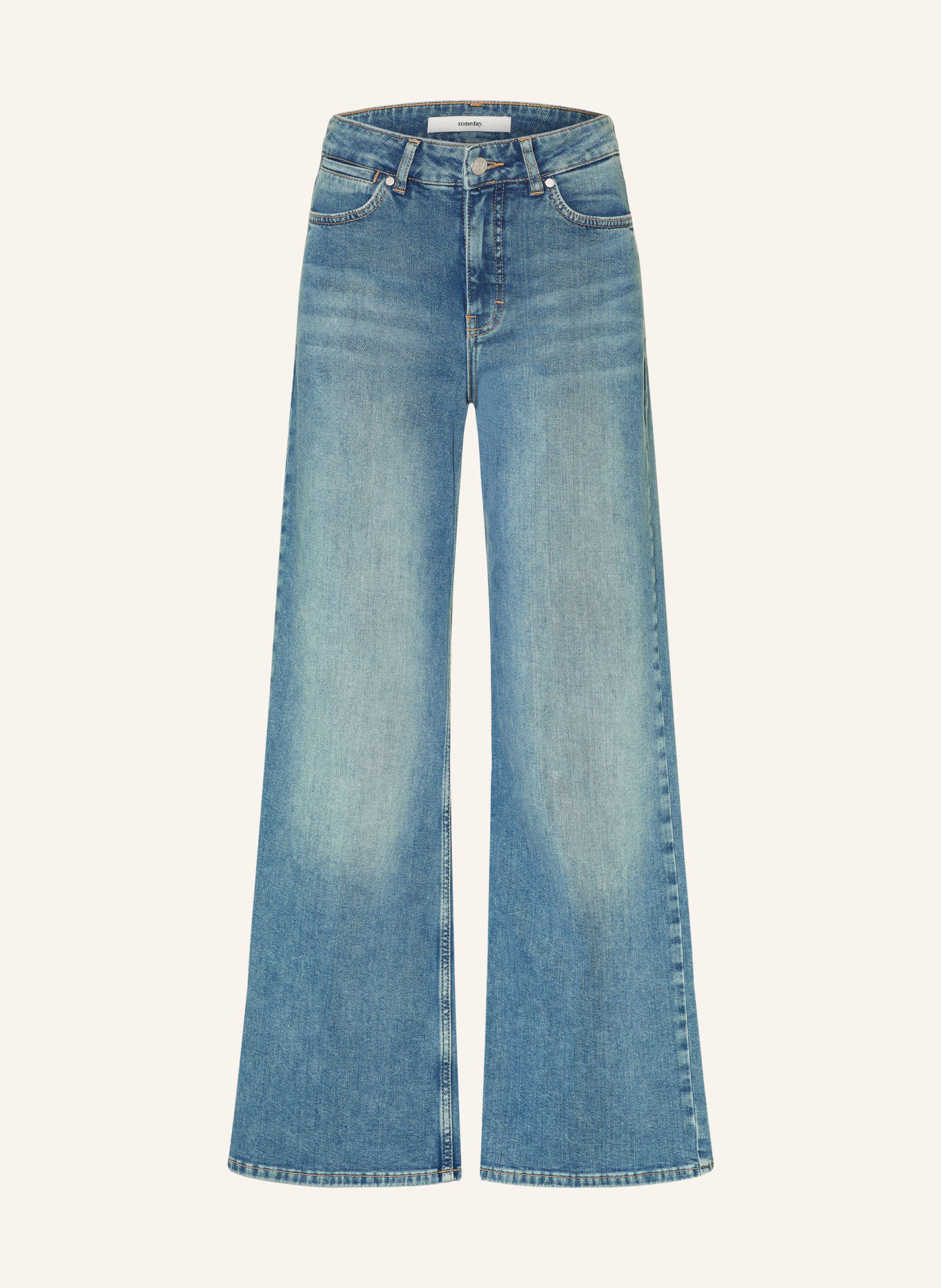 someday Wide Leg Jeans CELLMA ICONIC: 70317 mid refined blue