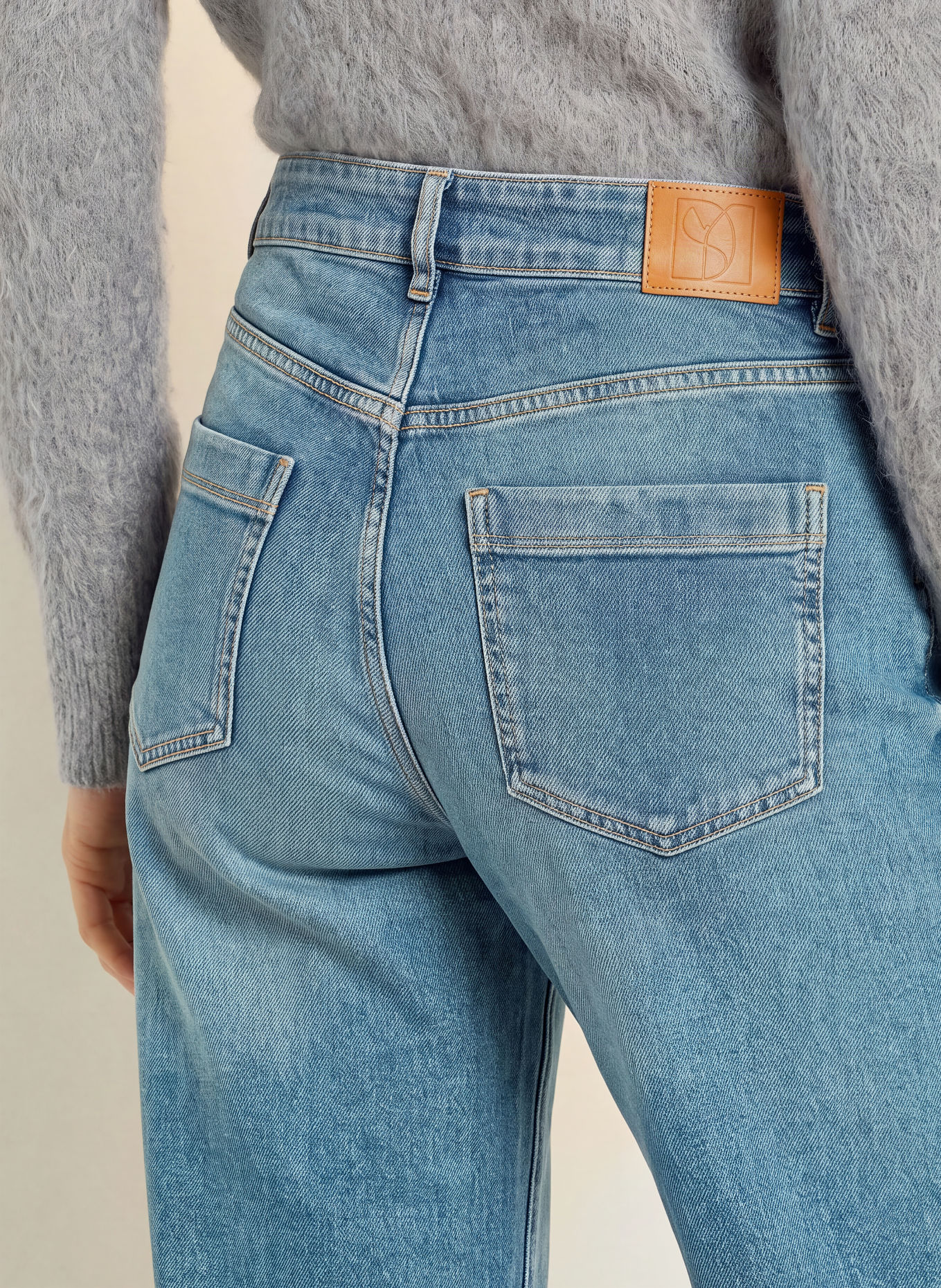 someday Wide Leg Jeans CELLMA ICONIC: 70317 mid refined blue