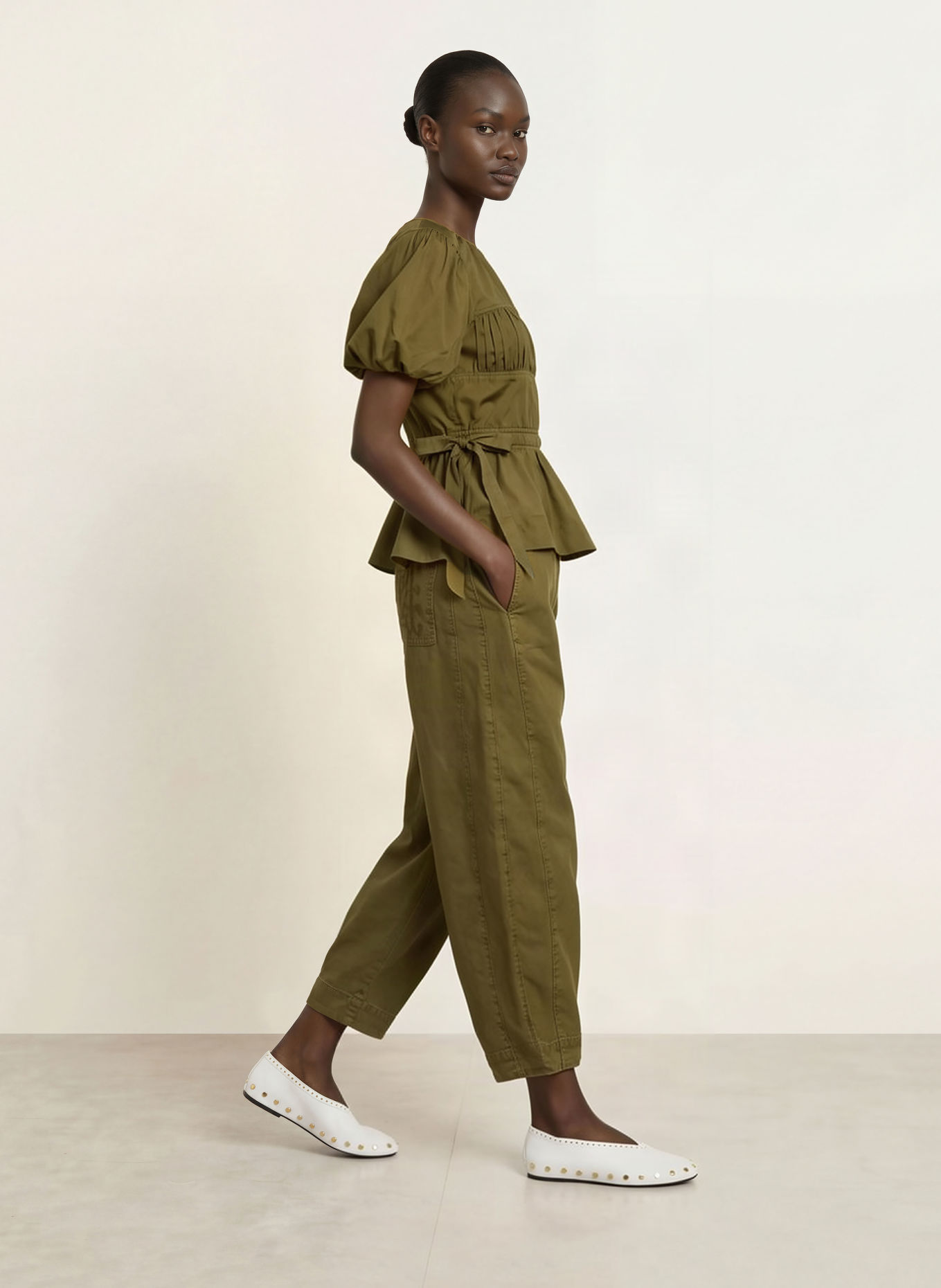 DAMSON MADDER. Cargohose FELIX: OLIV