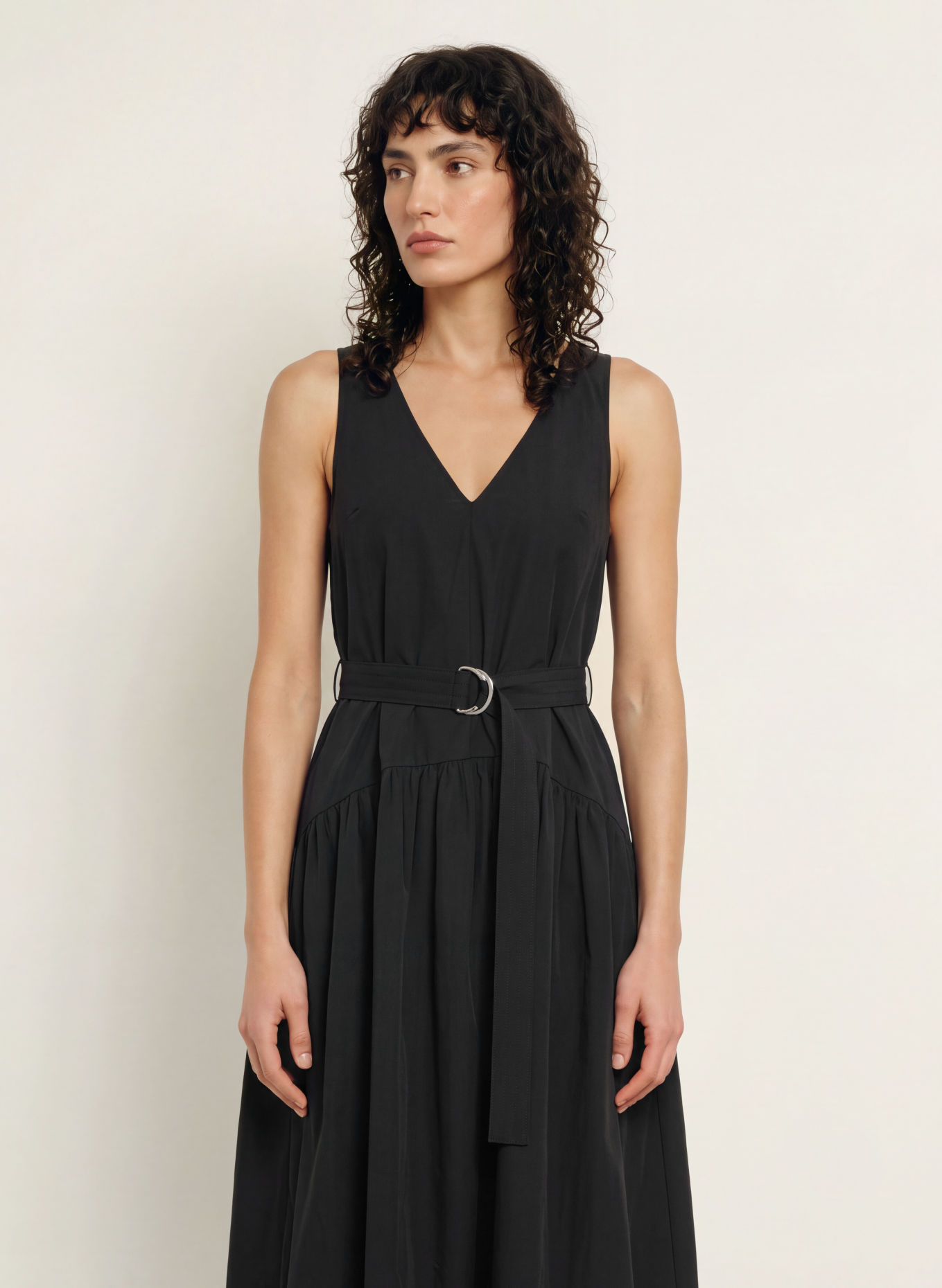 DAMSON MADDER. Kleid DALLAS: SCHWARZ
