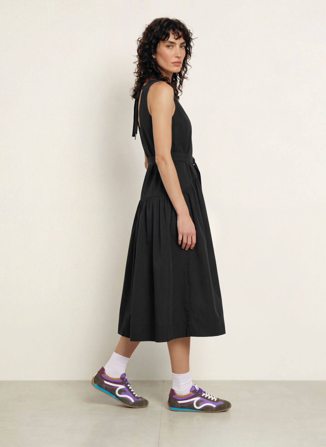 DAMSON MADDER. Kleid DALLAS: SCHWARZ