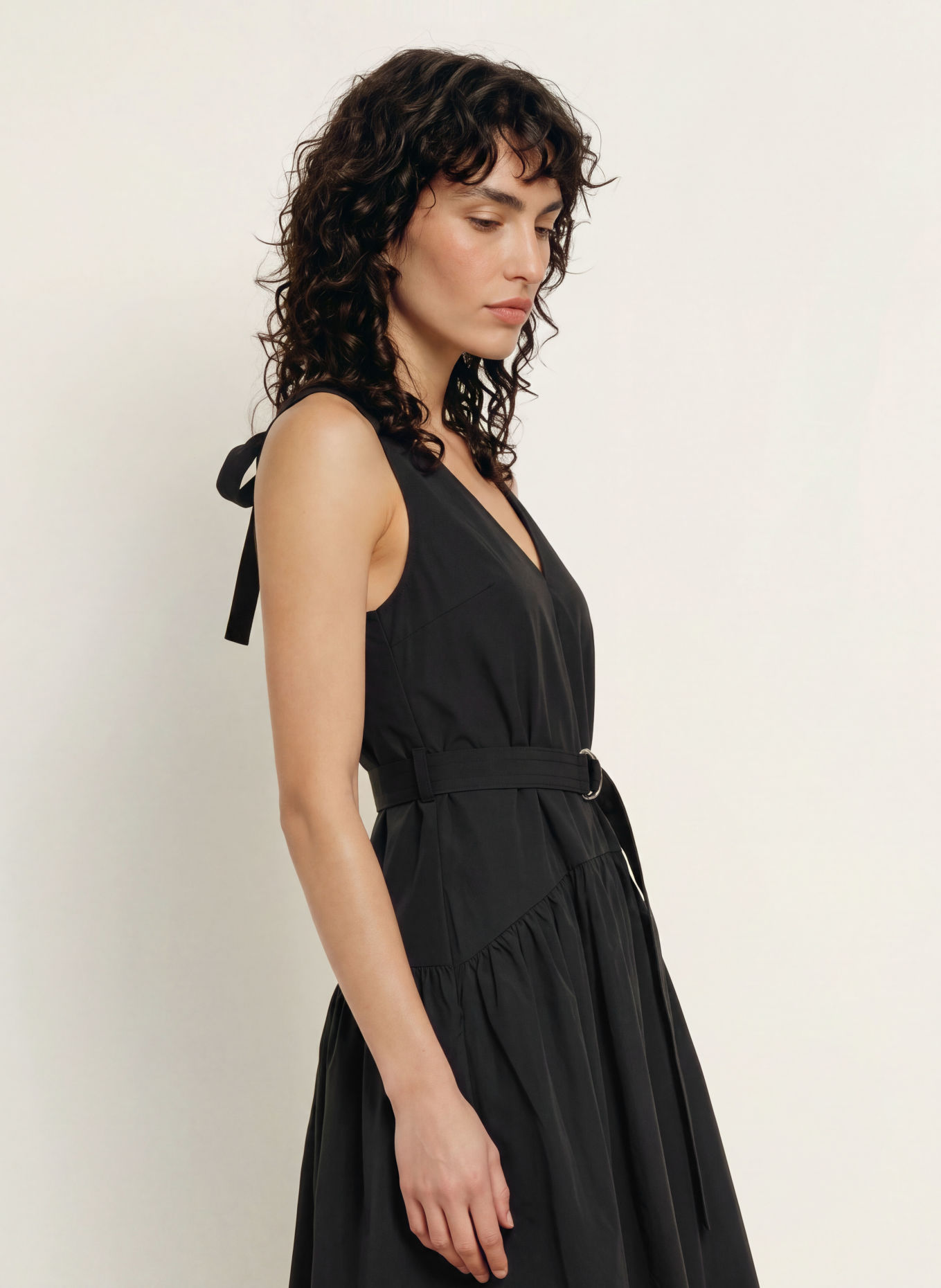 DAMSON MADDER. Kleid DALLAS: SCHWARZ