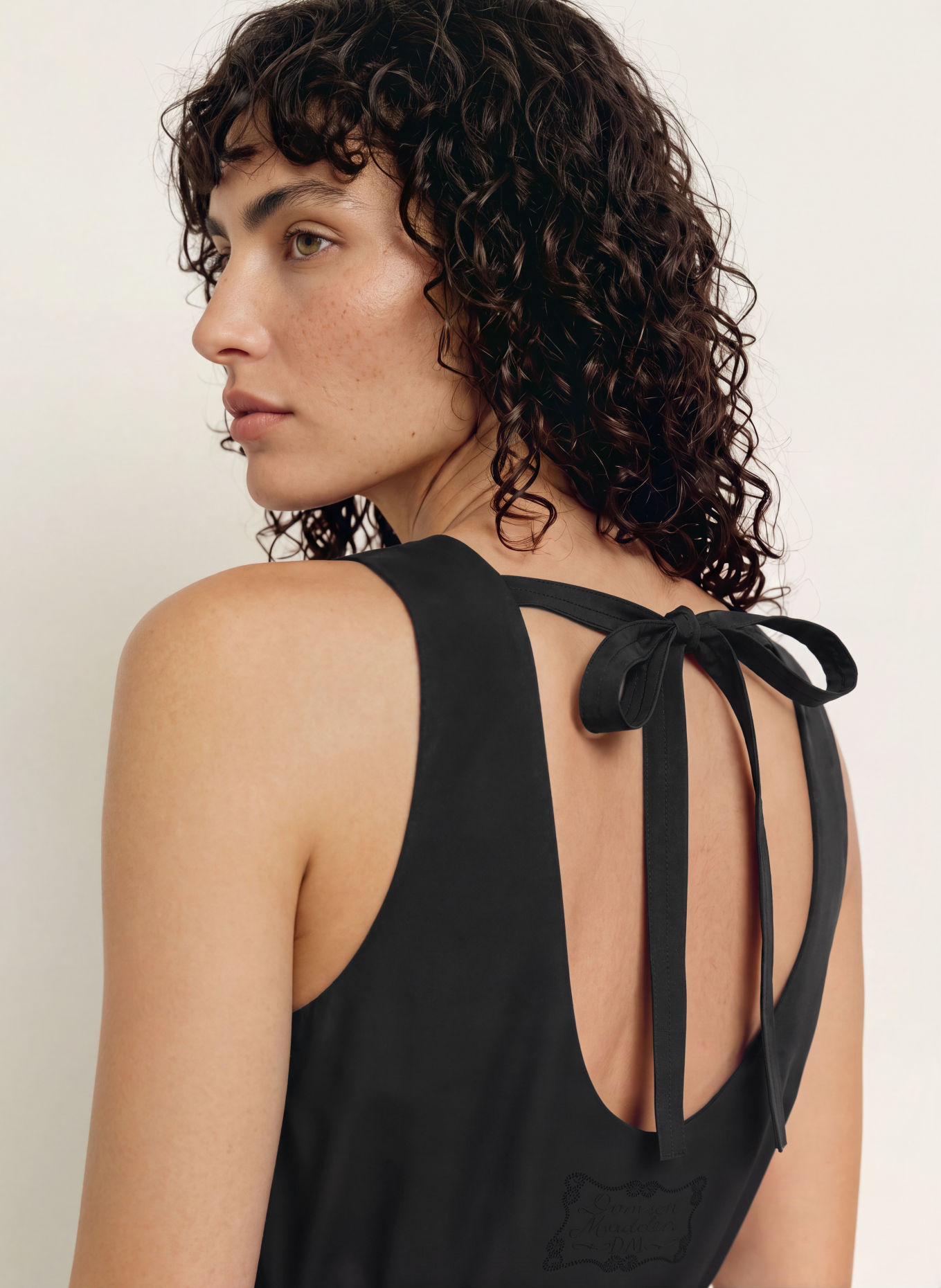 DAMSON MADDER. Kleid DALLAS: SCHWARZ