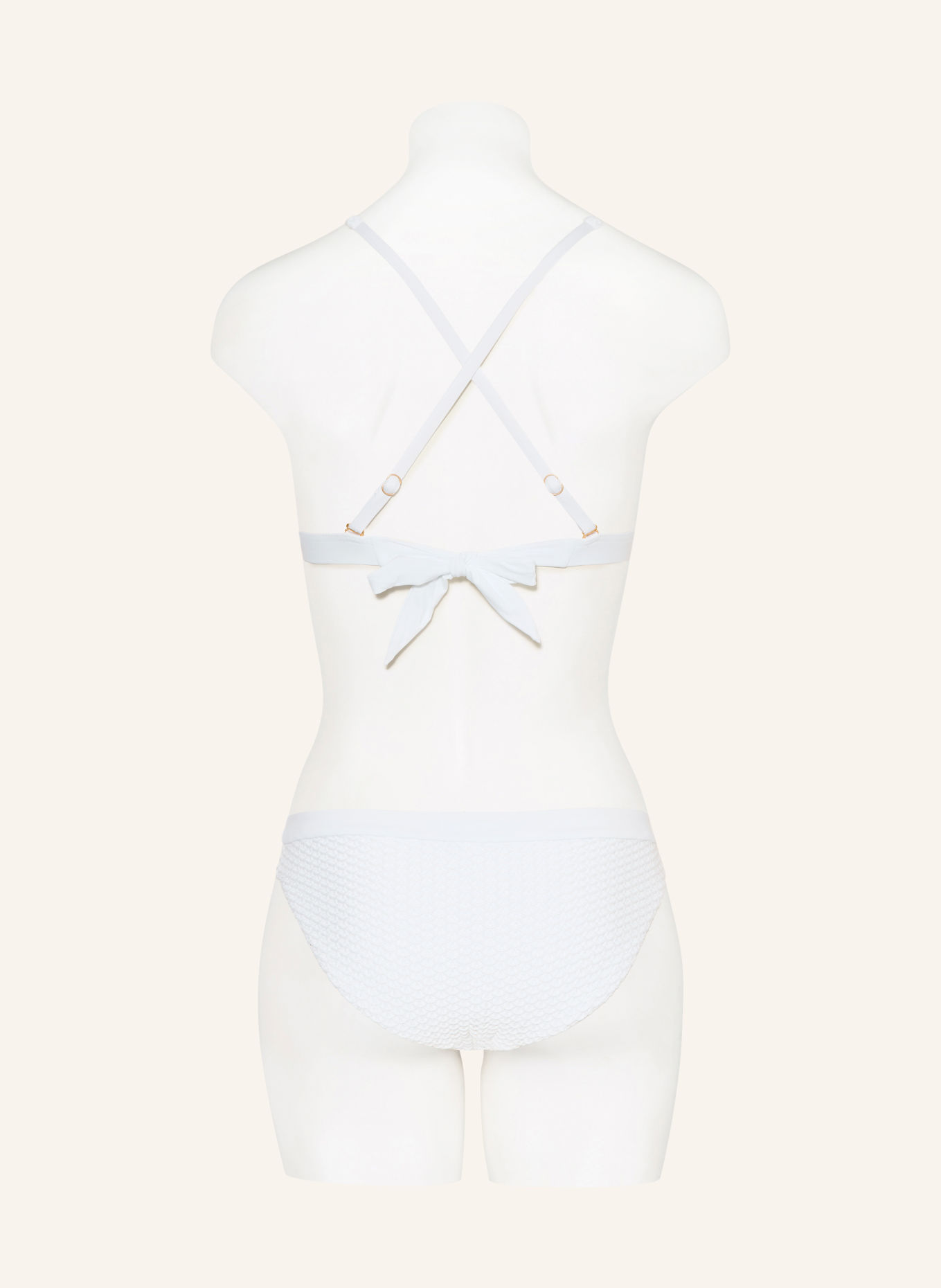 SEAFOLLY Triangel-Bikini-Top MULTI FIT LONGLINE: WEISS