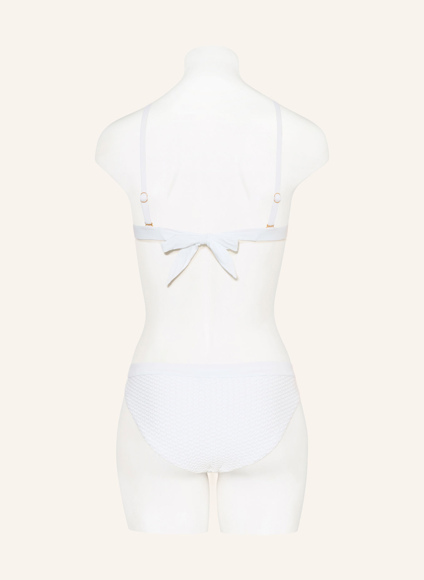 SEAFOLLY Triangel-Bikini-Top MULTI FIT LONGLINE: WEISS