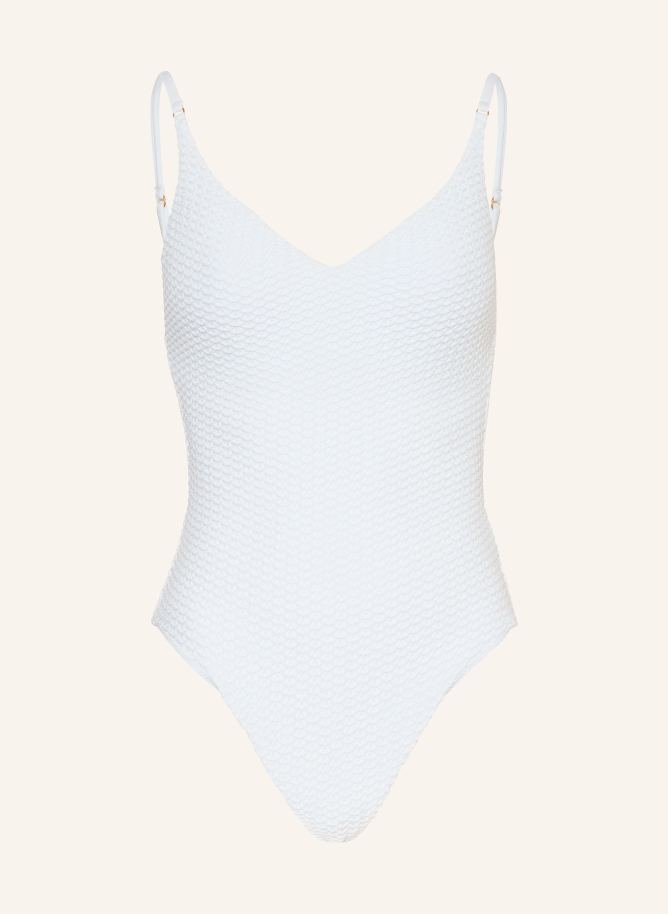 SEAFOLLY Badeanzug HIGH TIDE: WEISS