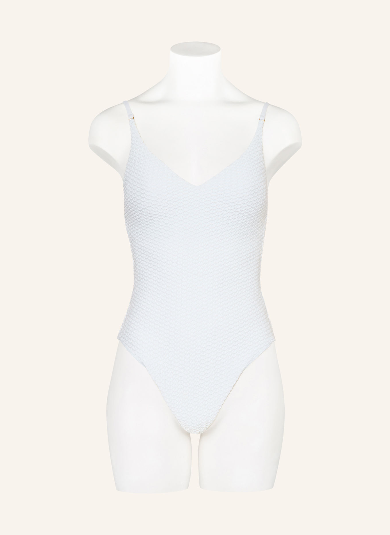 SEAFOLLY Badeanzug HIGH TIDE: WEISS