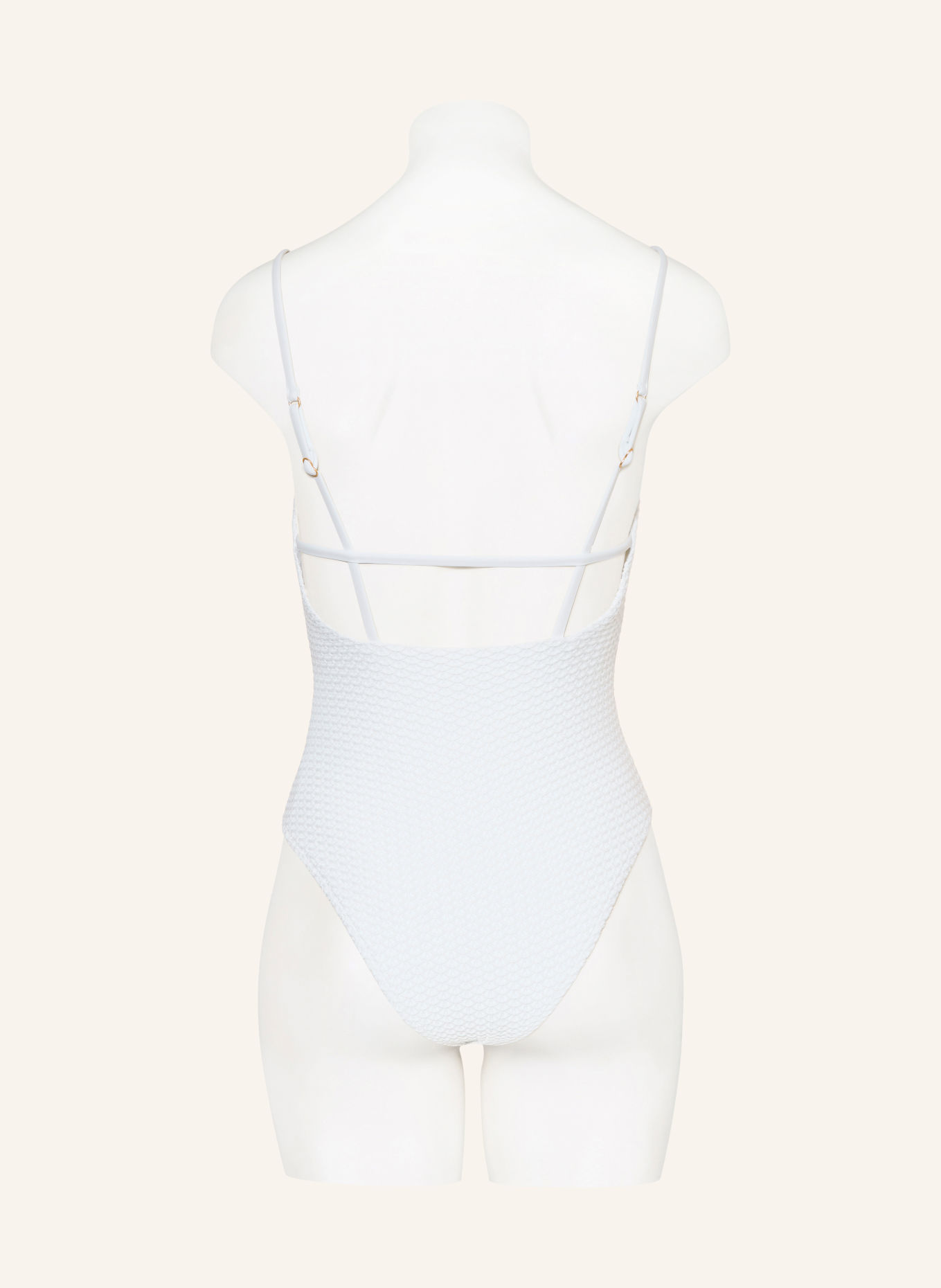 SEAFOLLY Badeanzug HIGH TIDE: WEISS