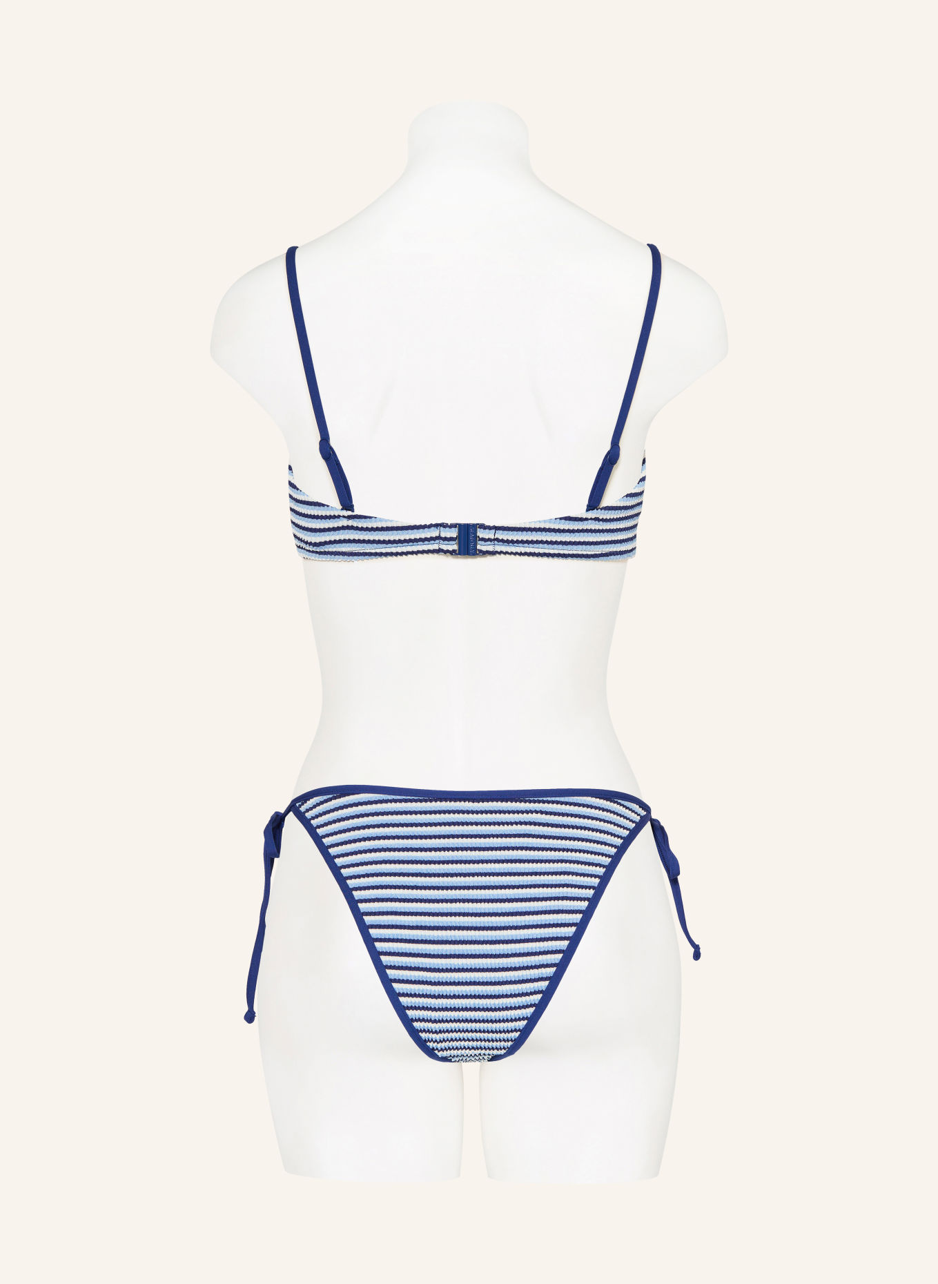 SEAFOLLY Bügel-Bikini-Top HORIZONS: BLAU / HELLBLAU / WEISS