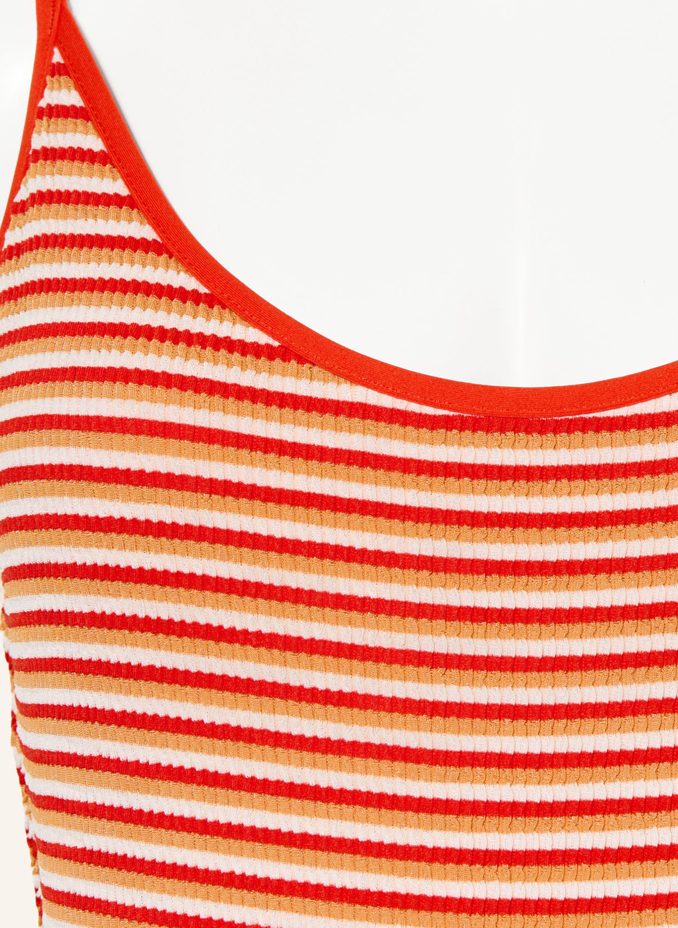 SEAFOLLY Badeanzug HORIZONS: ROT / BEIGE / WEISS