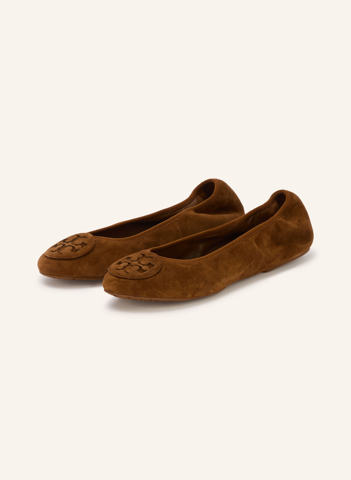 TORY BURCH Ballerinas REVA: BRAUN