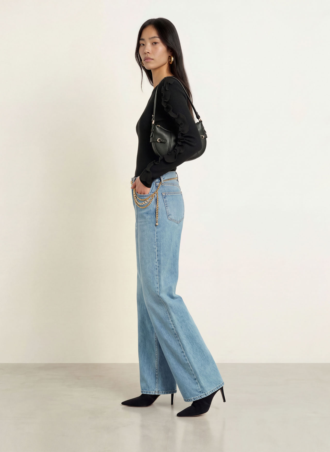LIU JO Wide-Leg jeans GIGI: 79202 Den.Blue lt.new ever