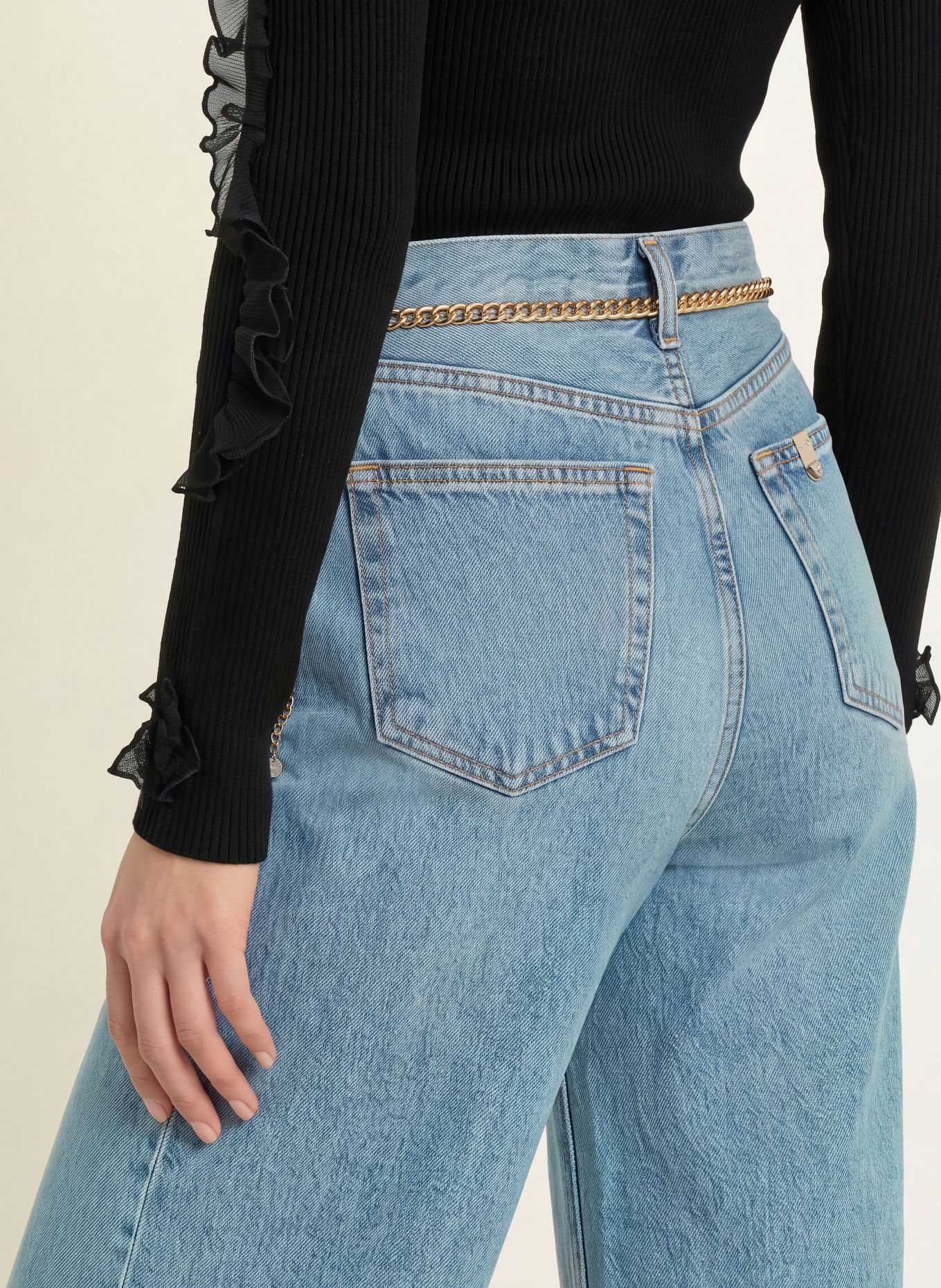 LIU JO Wide-Leg jeans GIGI: 79202 Den.Blue lt.new ever