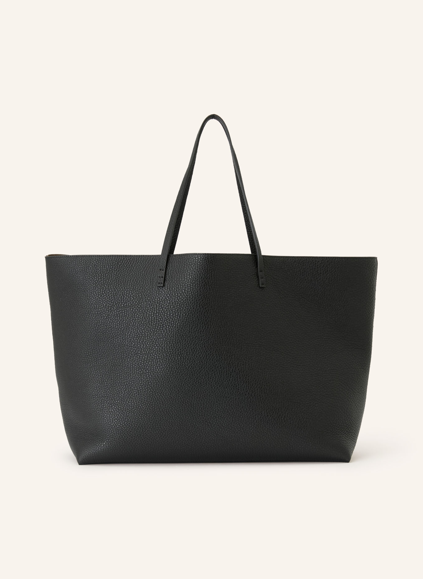 FENDI Shoppers ROLL LARGE met Pouch: ZWART / ZILVER