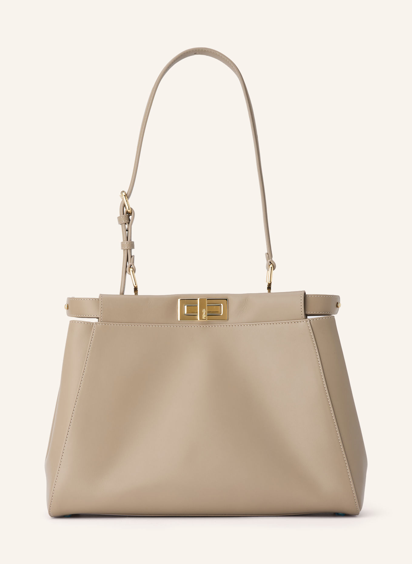 FENDI Handväska MY PEEKABOO MEDIUM: GRÅ